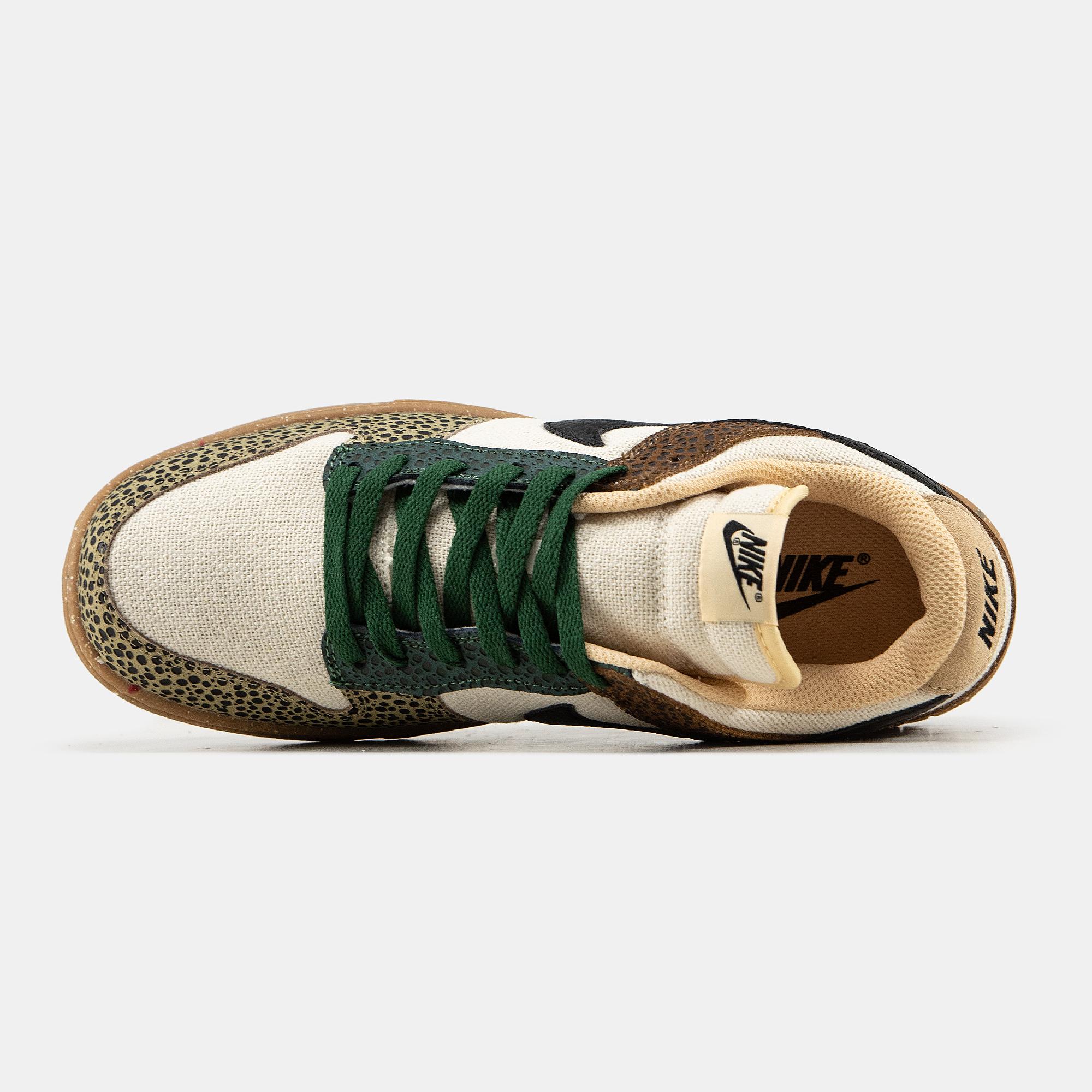 Nike Dunk Low Retro PRM Safari Brown Hemp - изображение 3