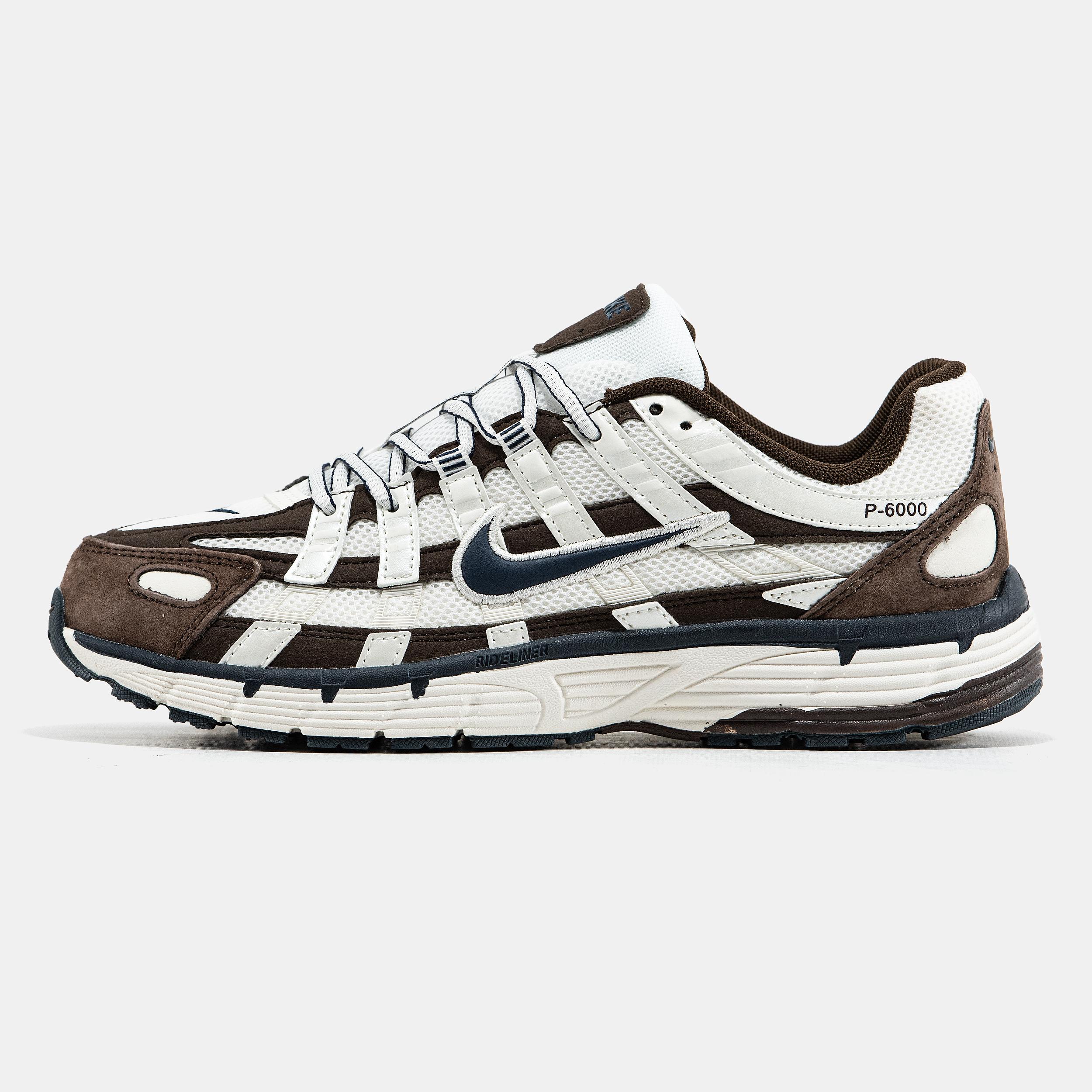Nike P-6000 Sail Brown Midnight Navy