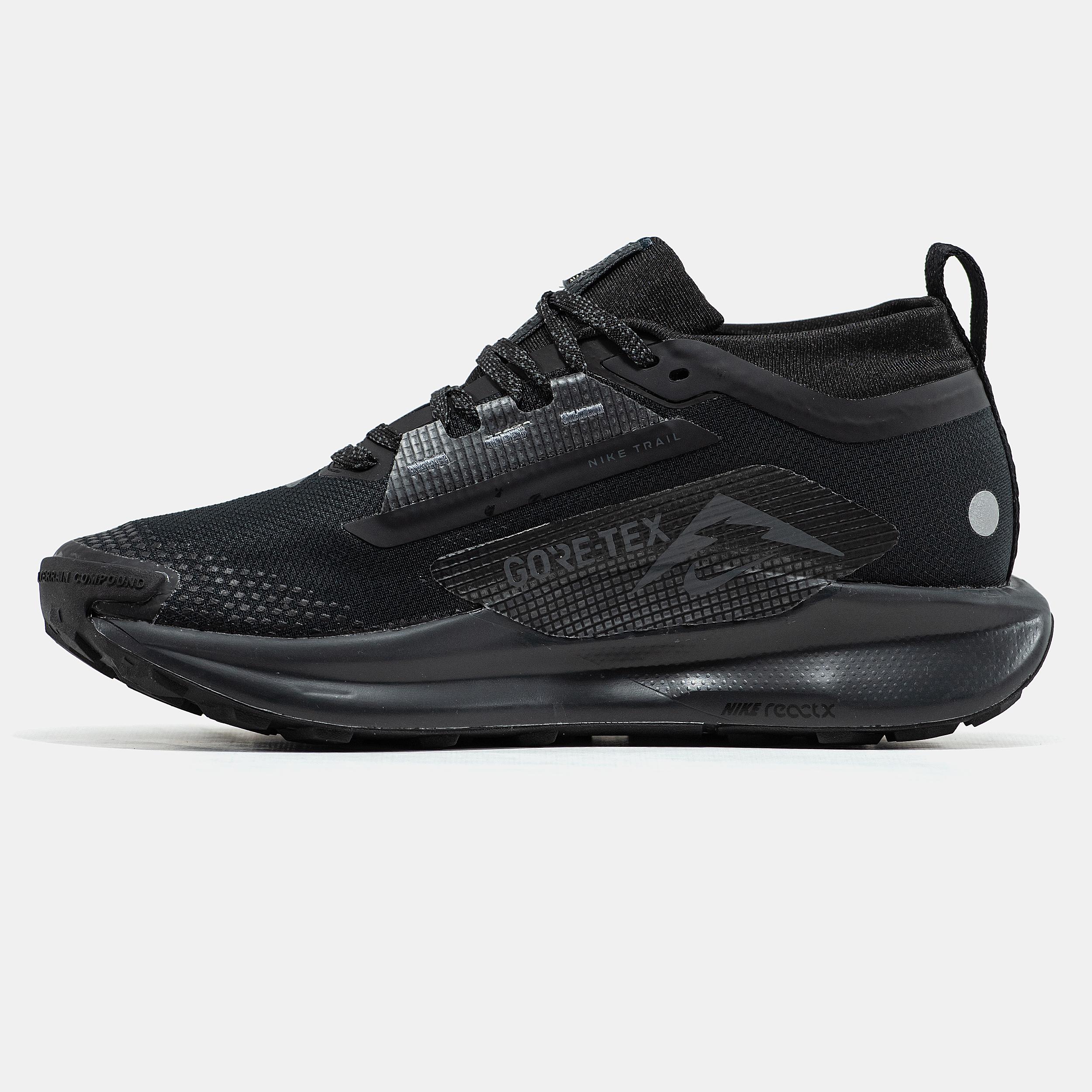 Nike Pegasus Trail 5 Gore-Tex Black Dark Grey Reflective - изображение 7