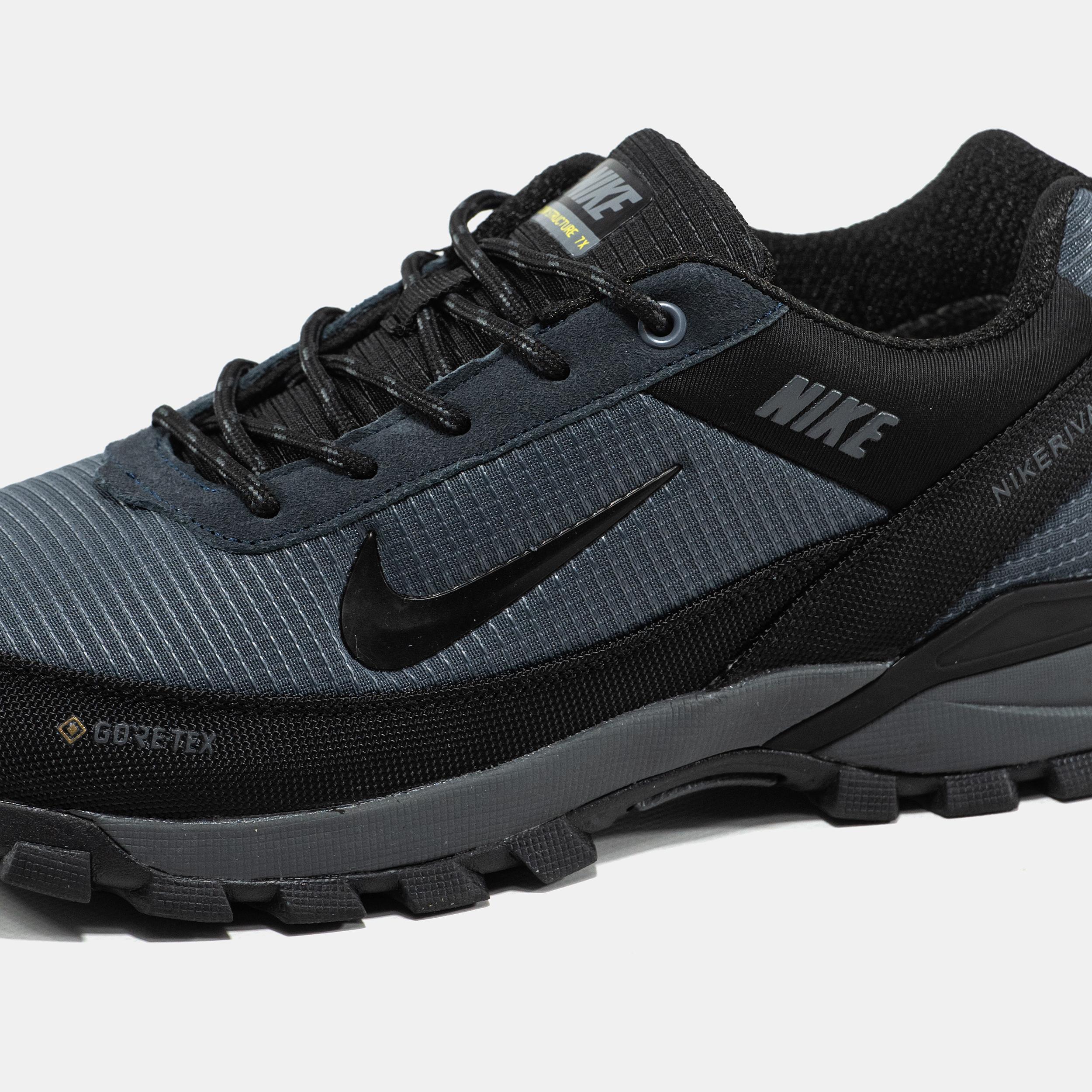 Nike Rivah Gore-Tex Dark Grey Black - изображение 8