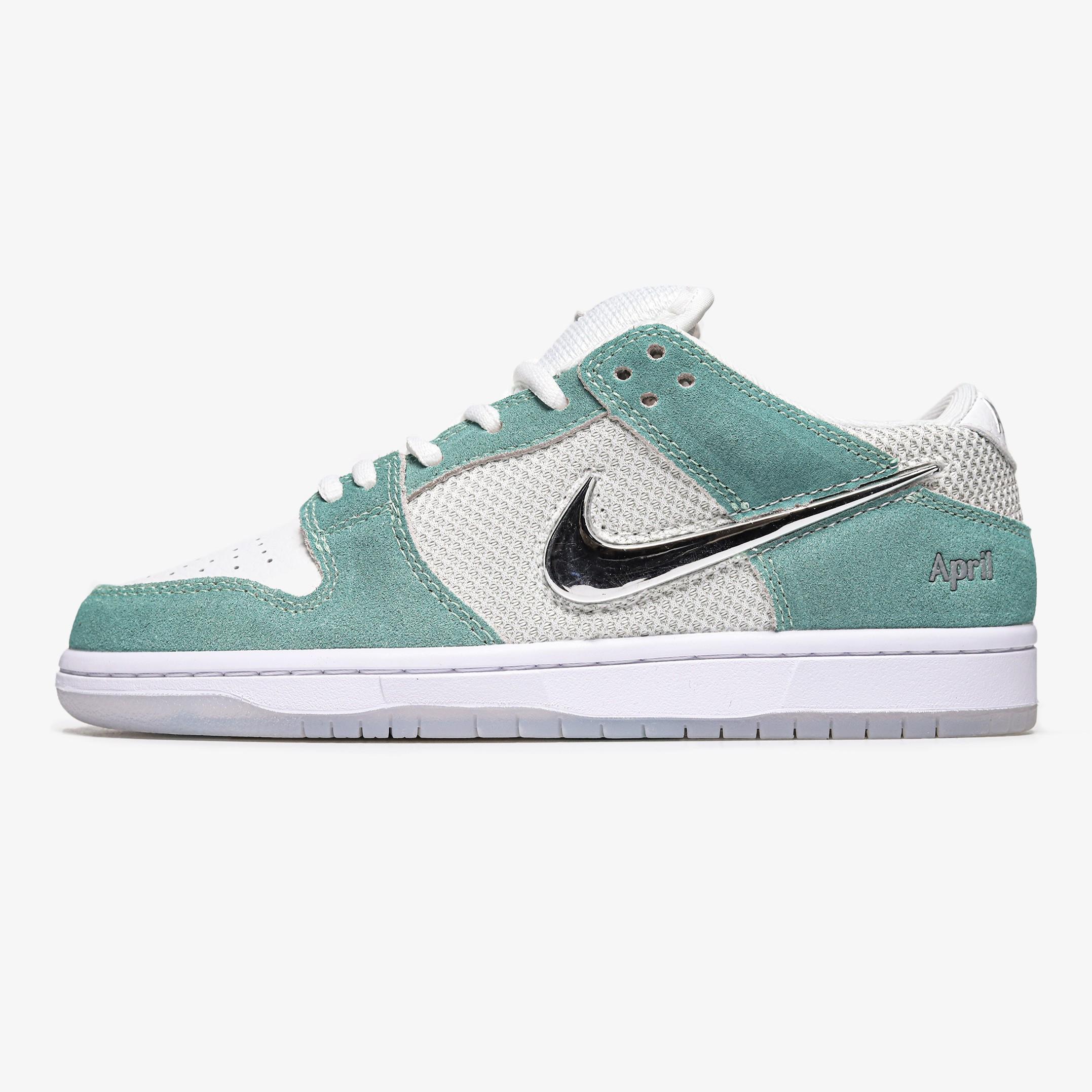 April Skateboards x Nike SB Dunk Low Turbo Green Chrome