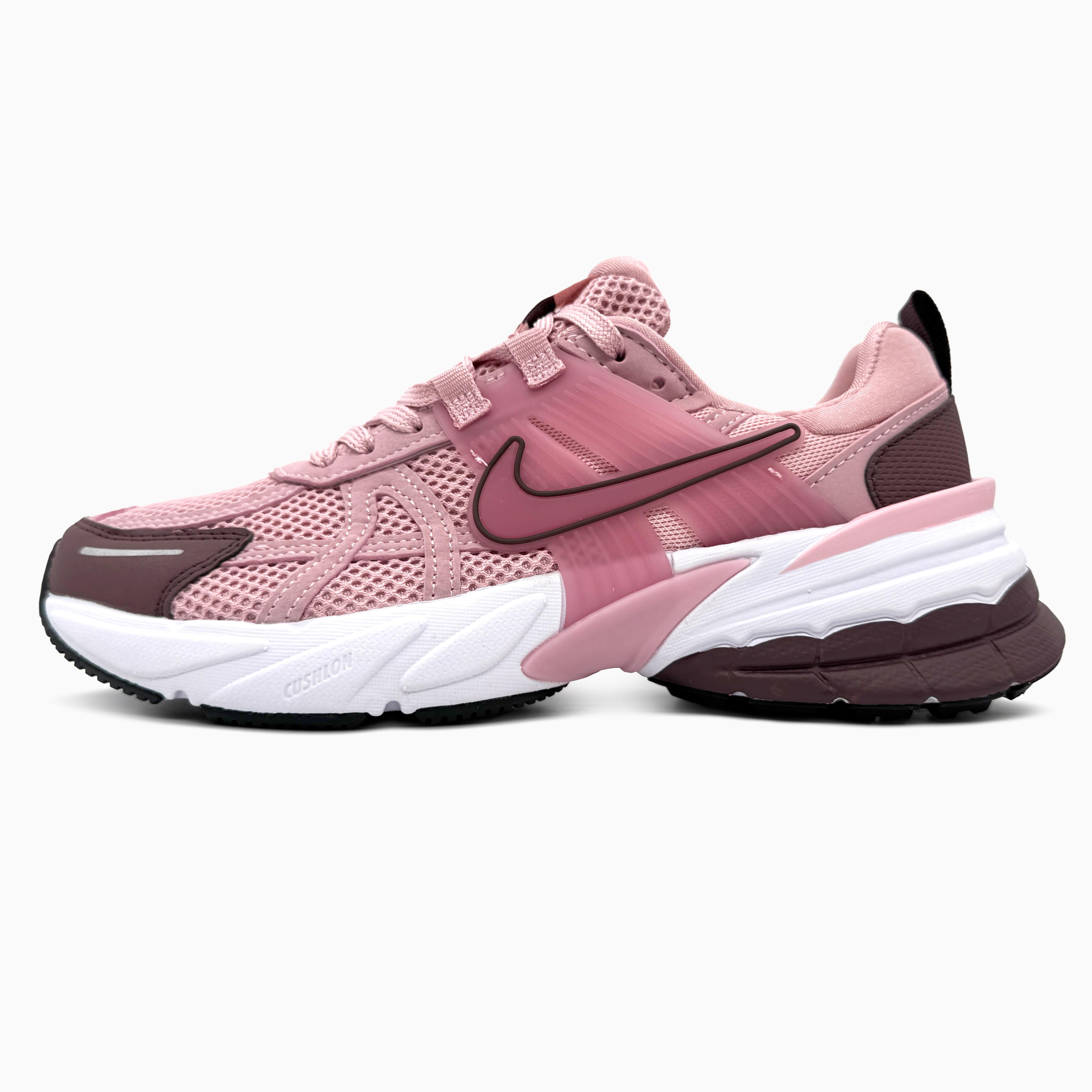 Nike V2K Runtekk Pink Burgundy