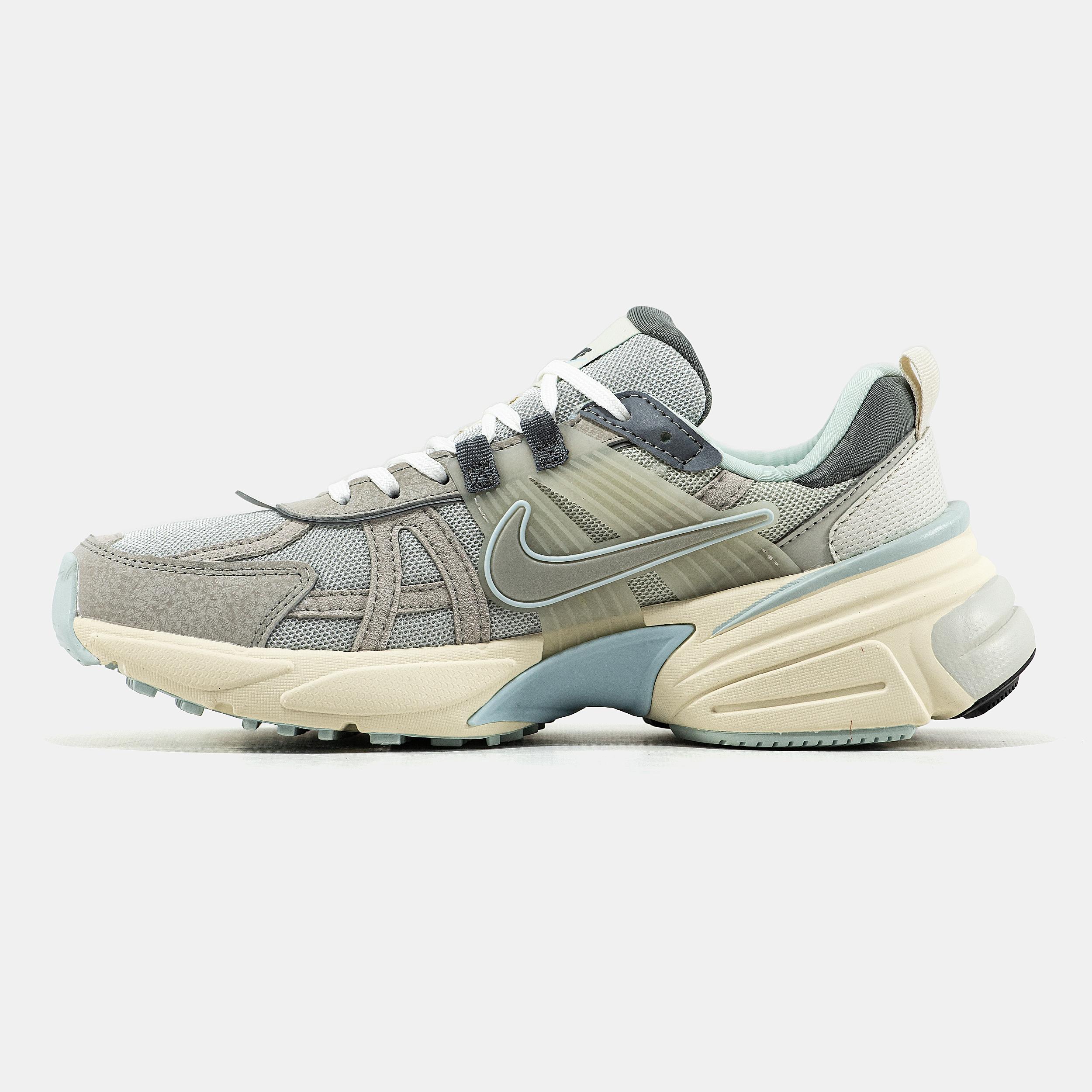 Nike V2K Runtekk Grey Mist Ivory Blue - изображение 2