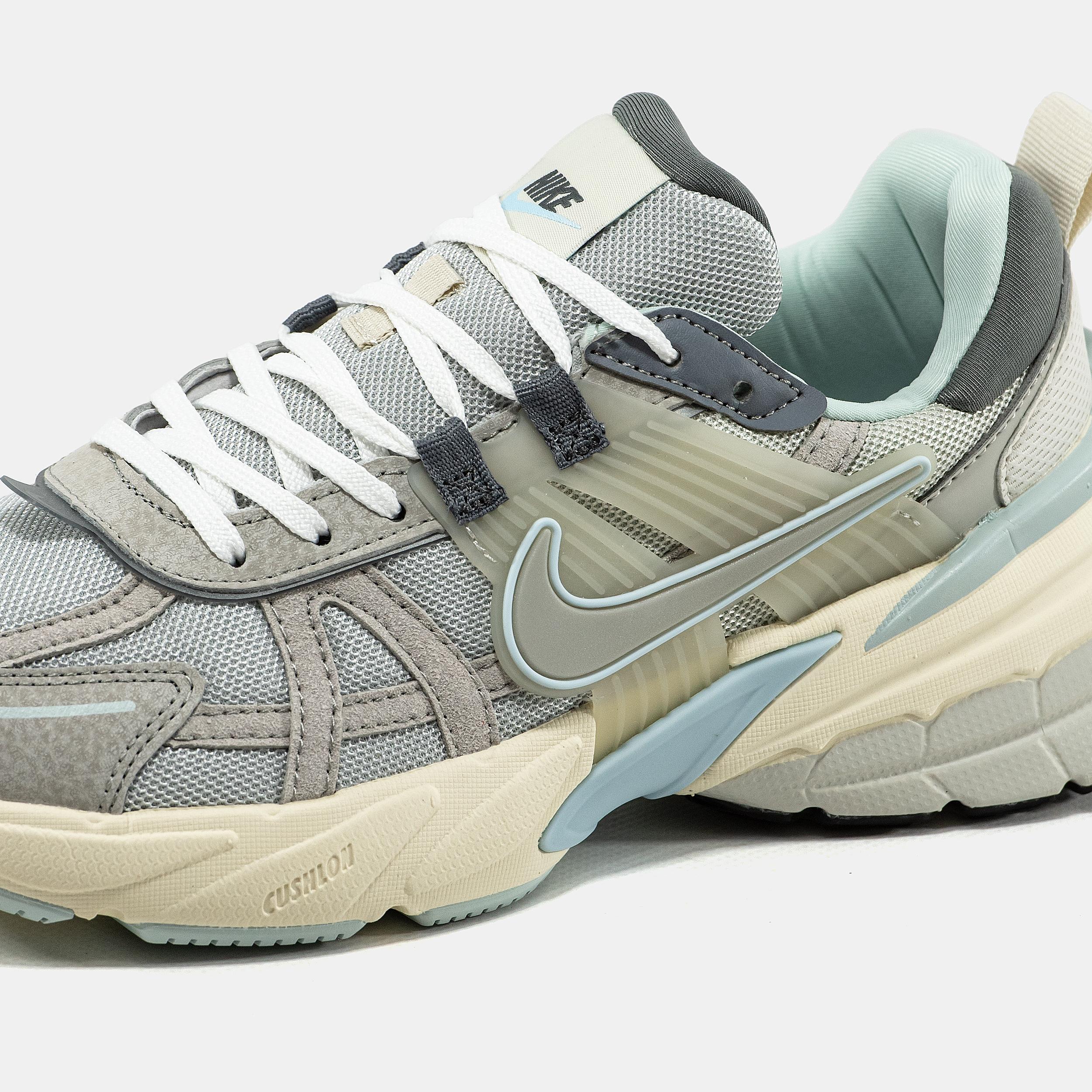 Nike V2K Runtekk Grey Mist Ivory Blue - изображение 8