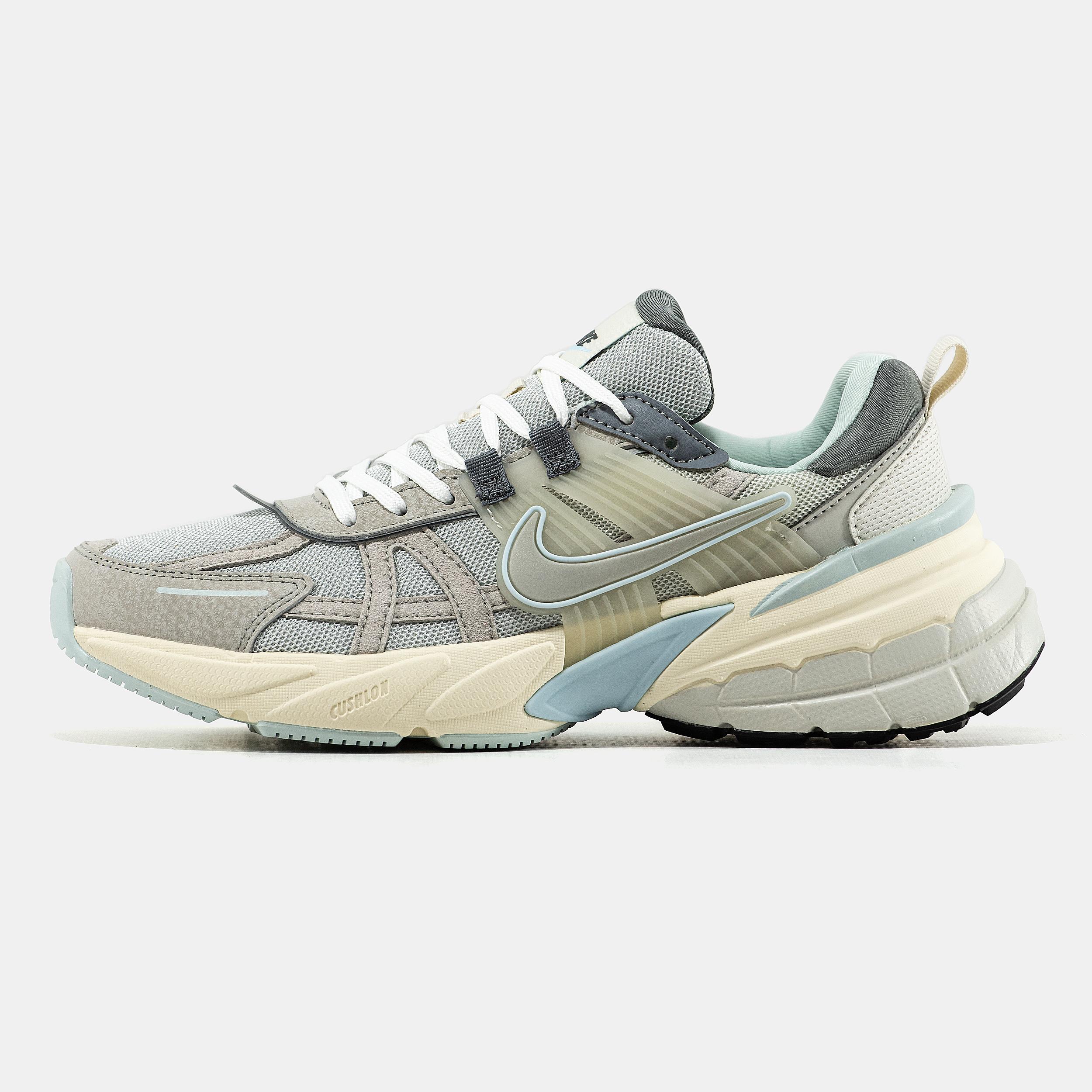 Nike V2K Runtekk Grey Mist Ivory Blue
