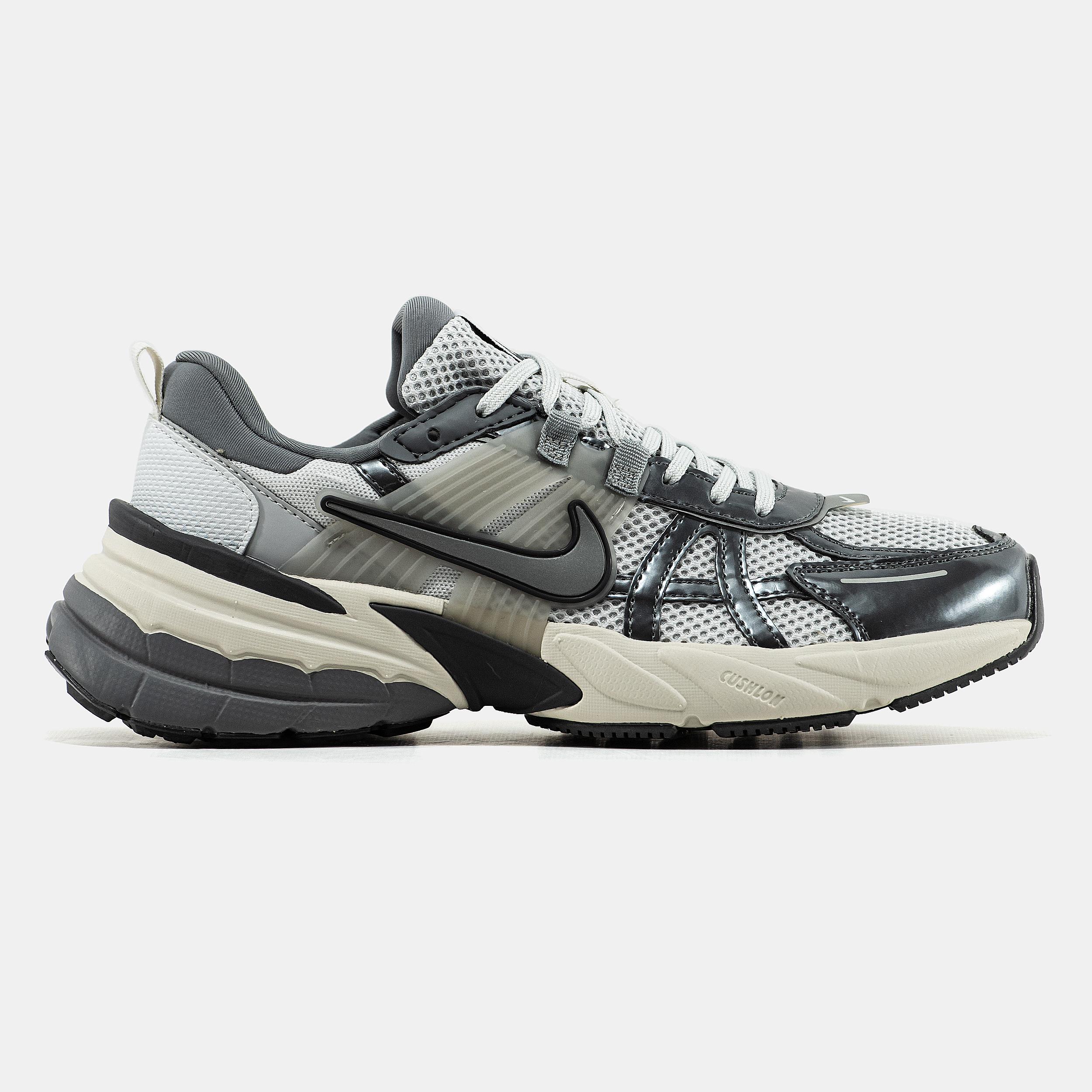 Nike V2K Runtekk Black Silver Grey - изображение 4