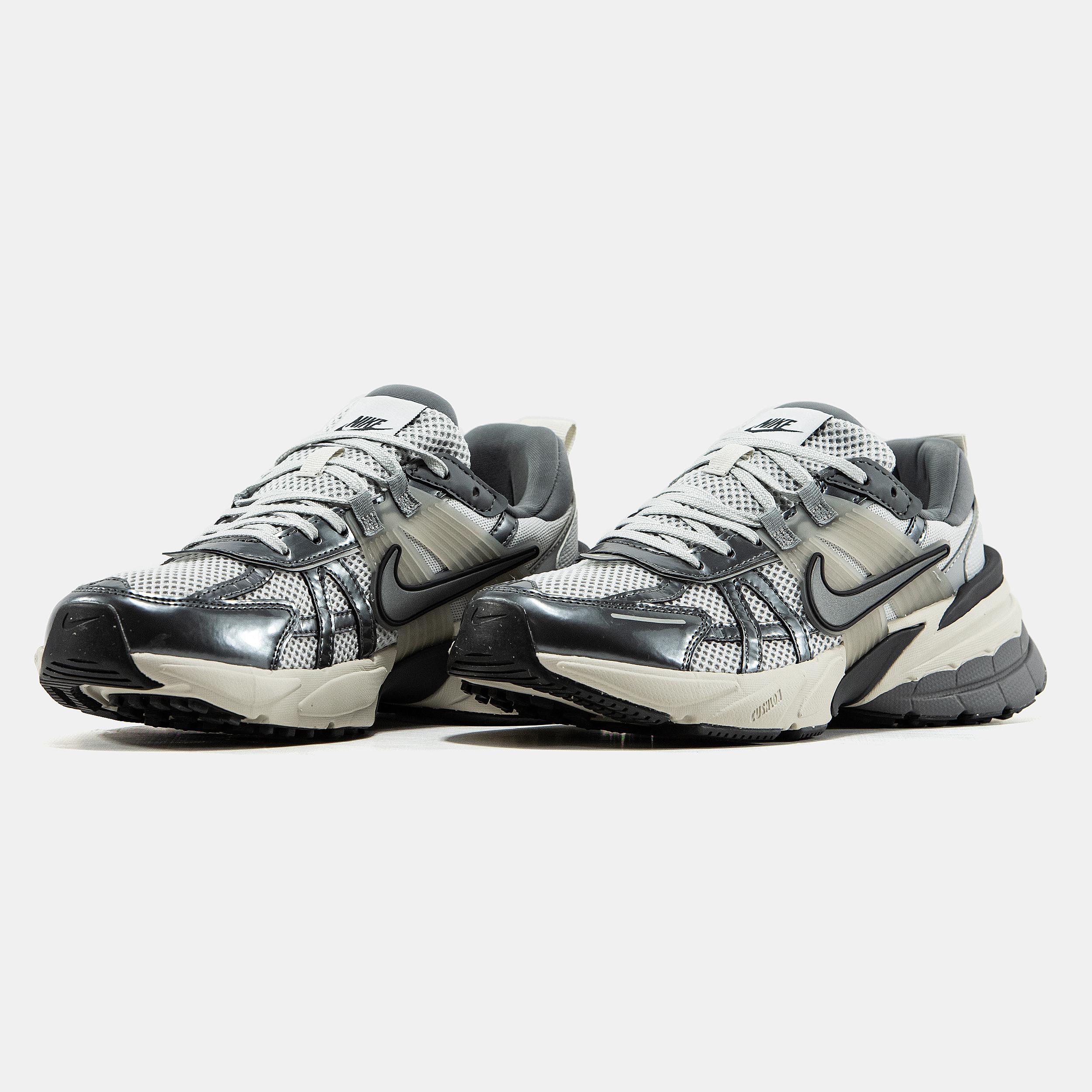 Nike V2K Runtekk Black Silver Grey - изображение 6