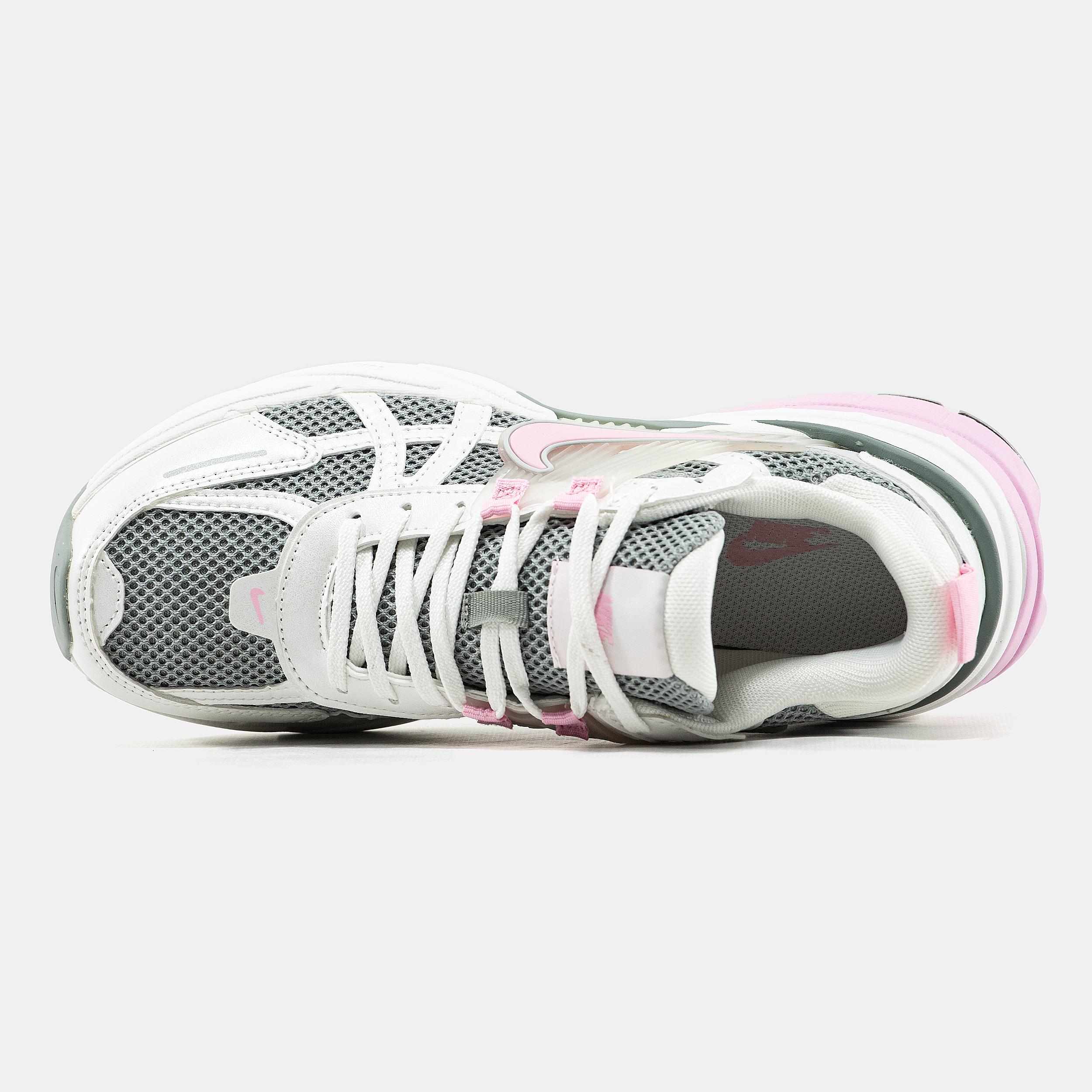Nike V2K Runtekk White Grey Pink - изображение 2