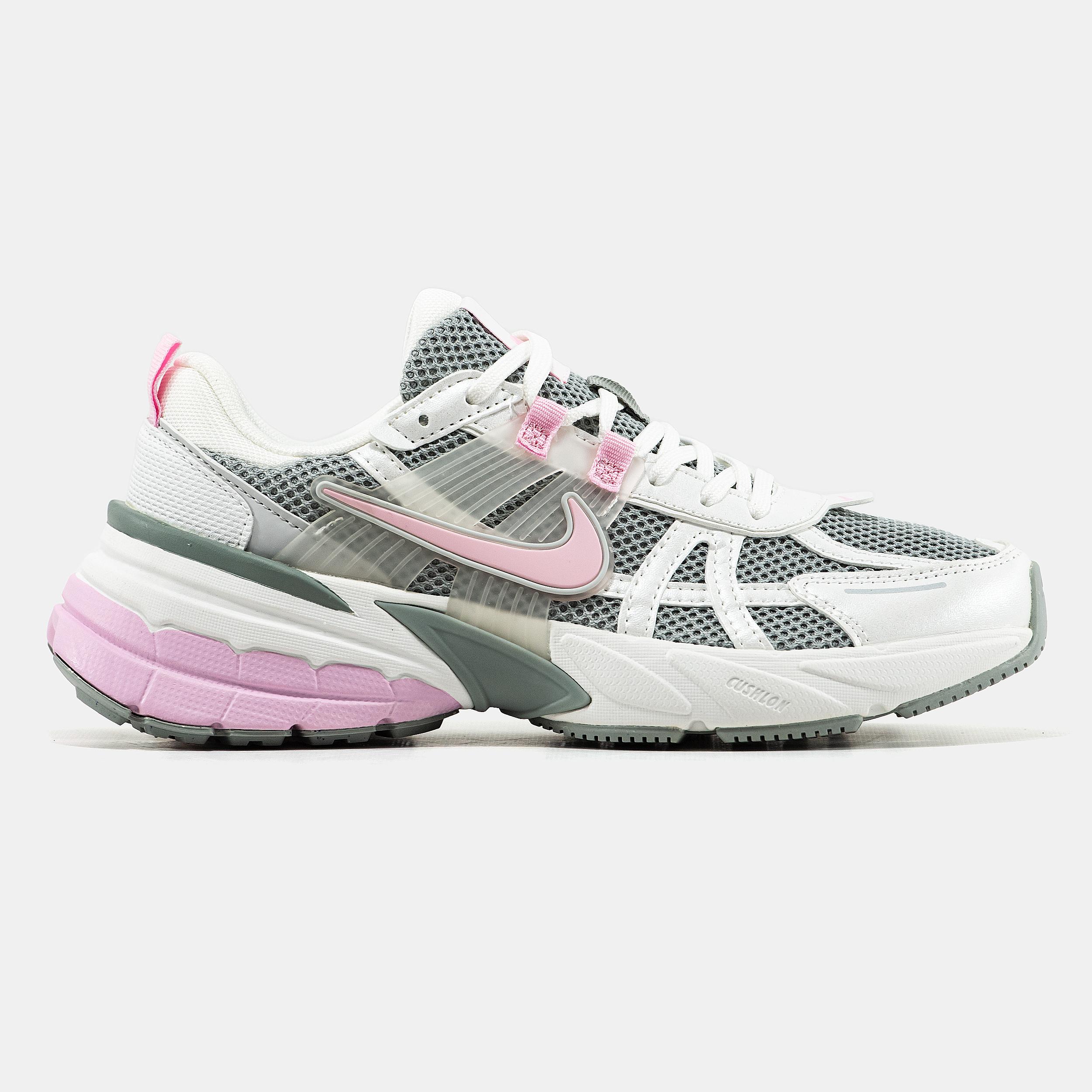 Nike V2K Runtekk White Grey Pink - изображение 3