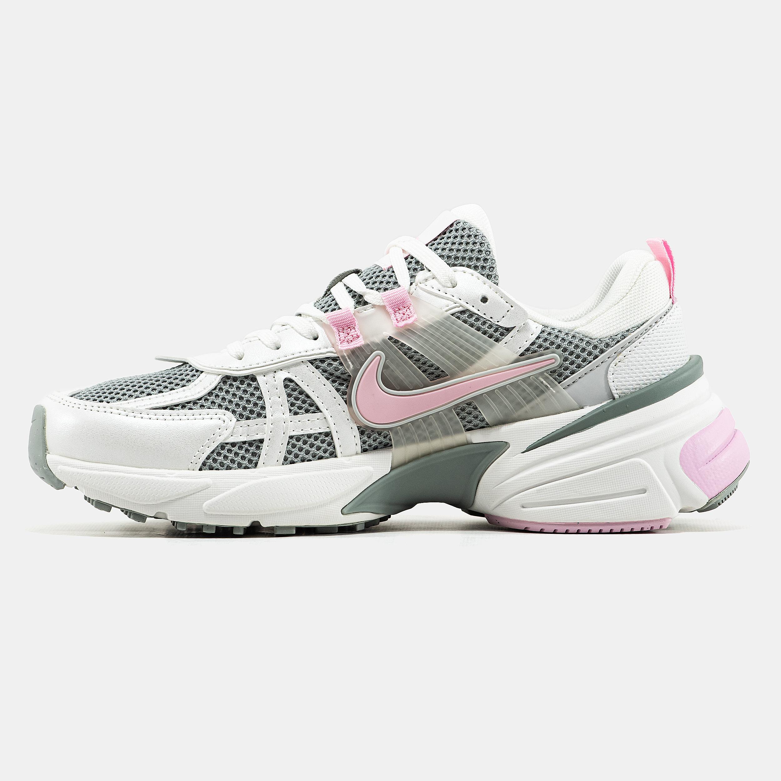 Nike V2K Runtekk White Grey Pink - изображение 4
