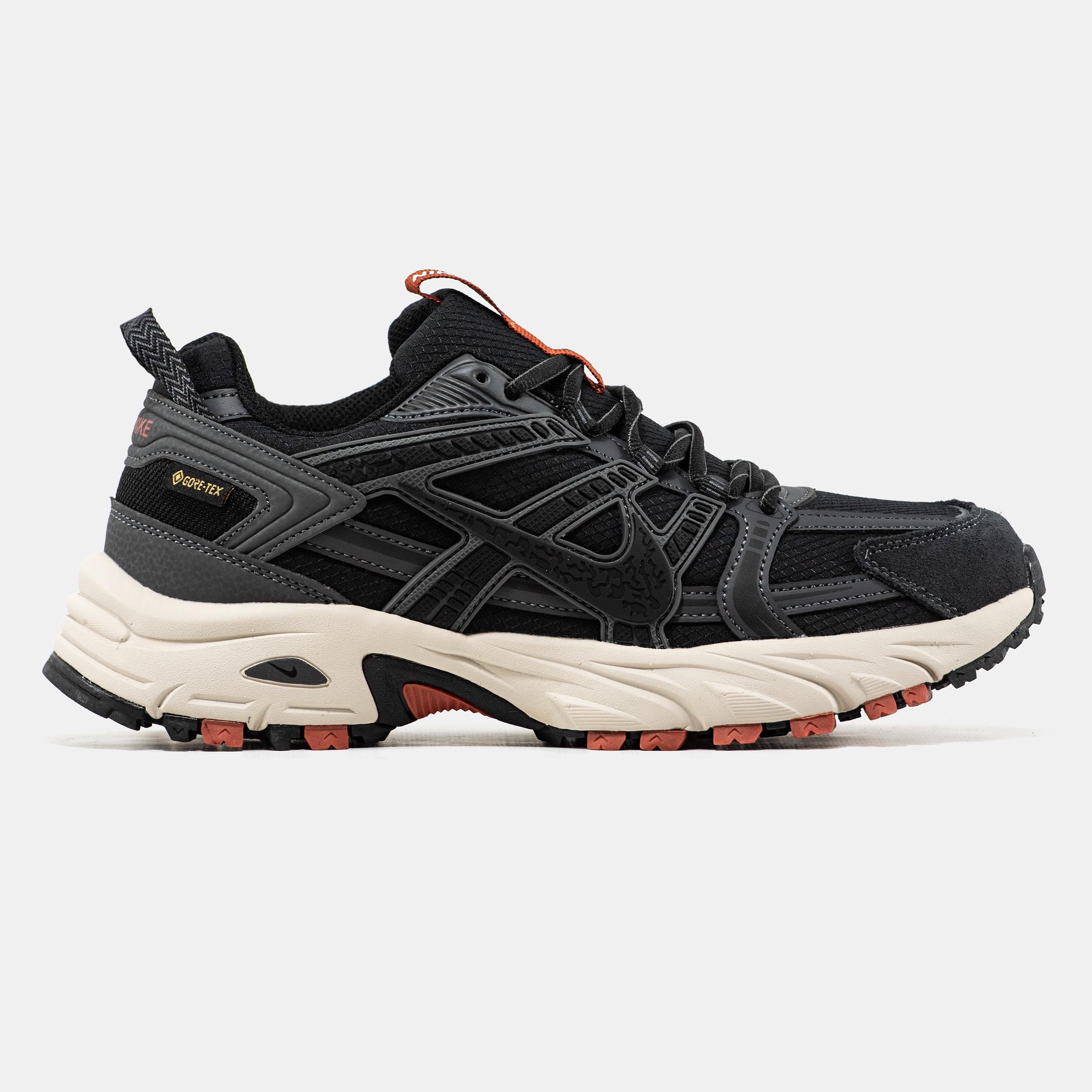 Nike V2K Run Gore-Tex Black Off White Orange - изображение 3