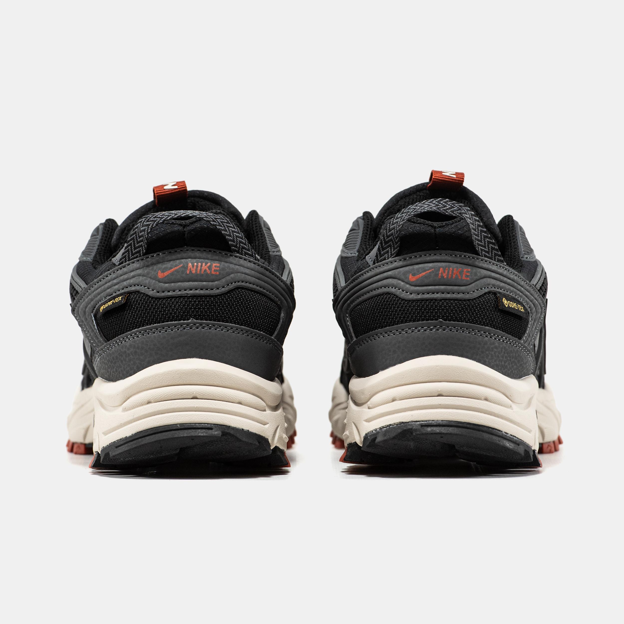 Nike V2K Run Gore-Tex Black Off White Orange - изображение 4