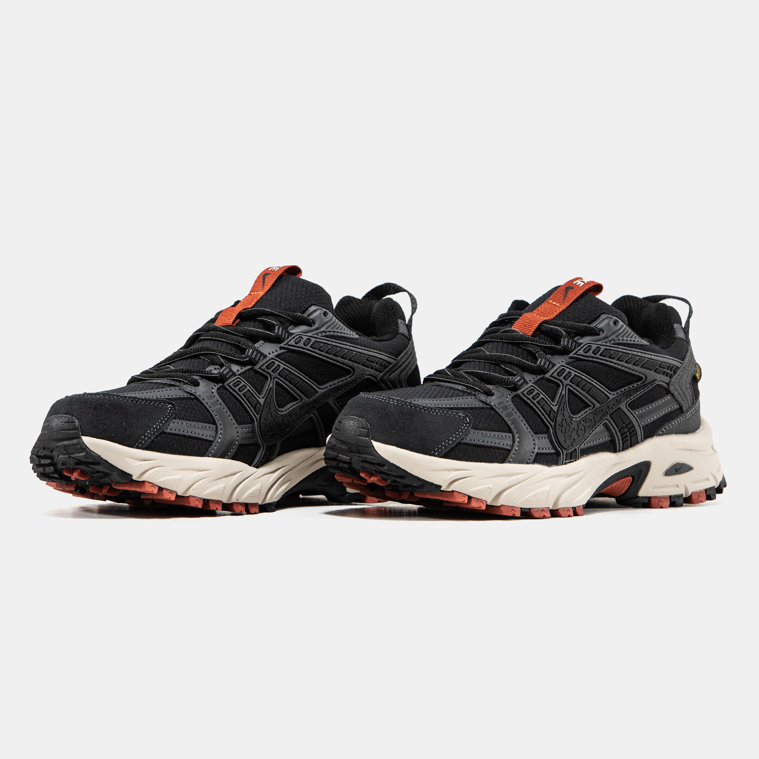 Nike V2K Run Gore-Tex Black Off White Orange - изображение 5