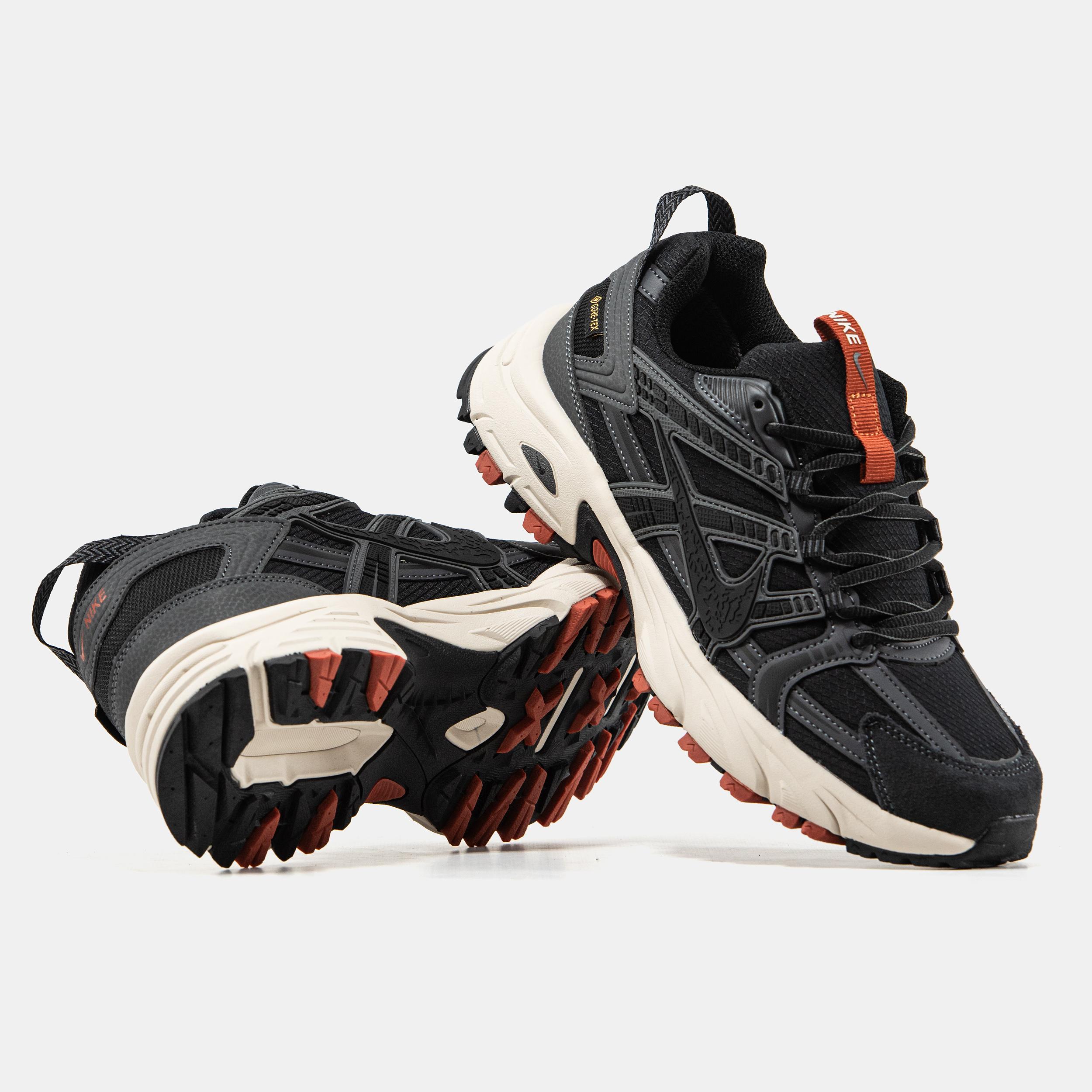 Nike V2K Run Gore-Tex Black Off White Orange - изображение 6