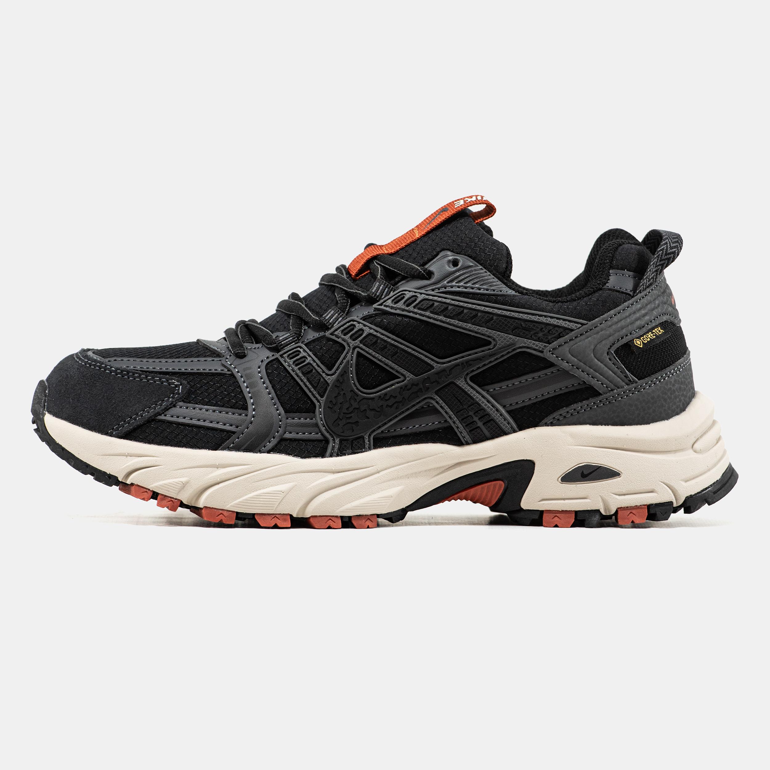 Nike V2K Run Gore-Tex Black Off White Orange