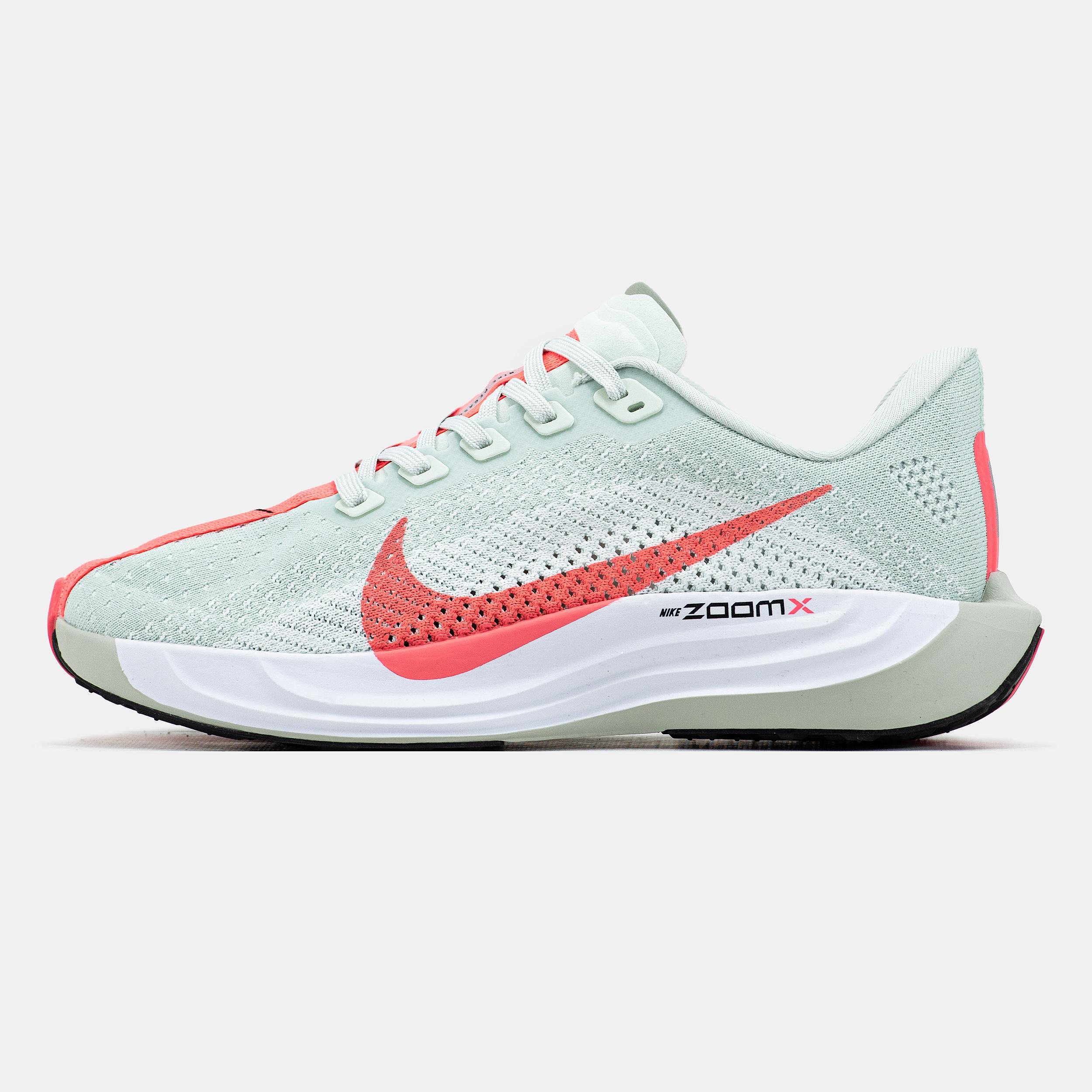 Nike ZoomX Pegasus Road Running Mint Crimson