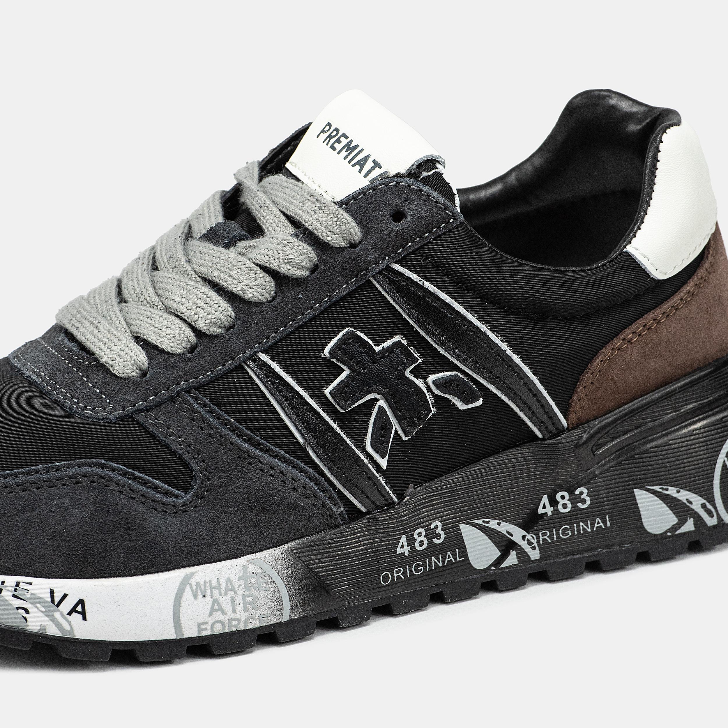 Premiata Lander Black Brown White - изображение 9