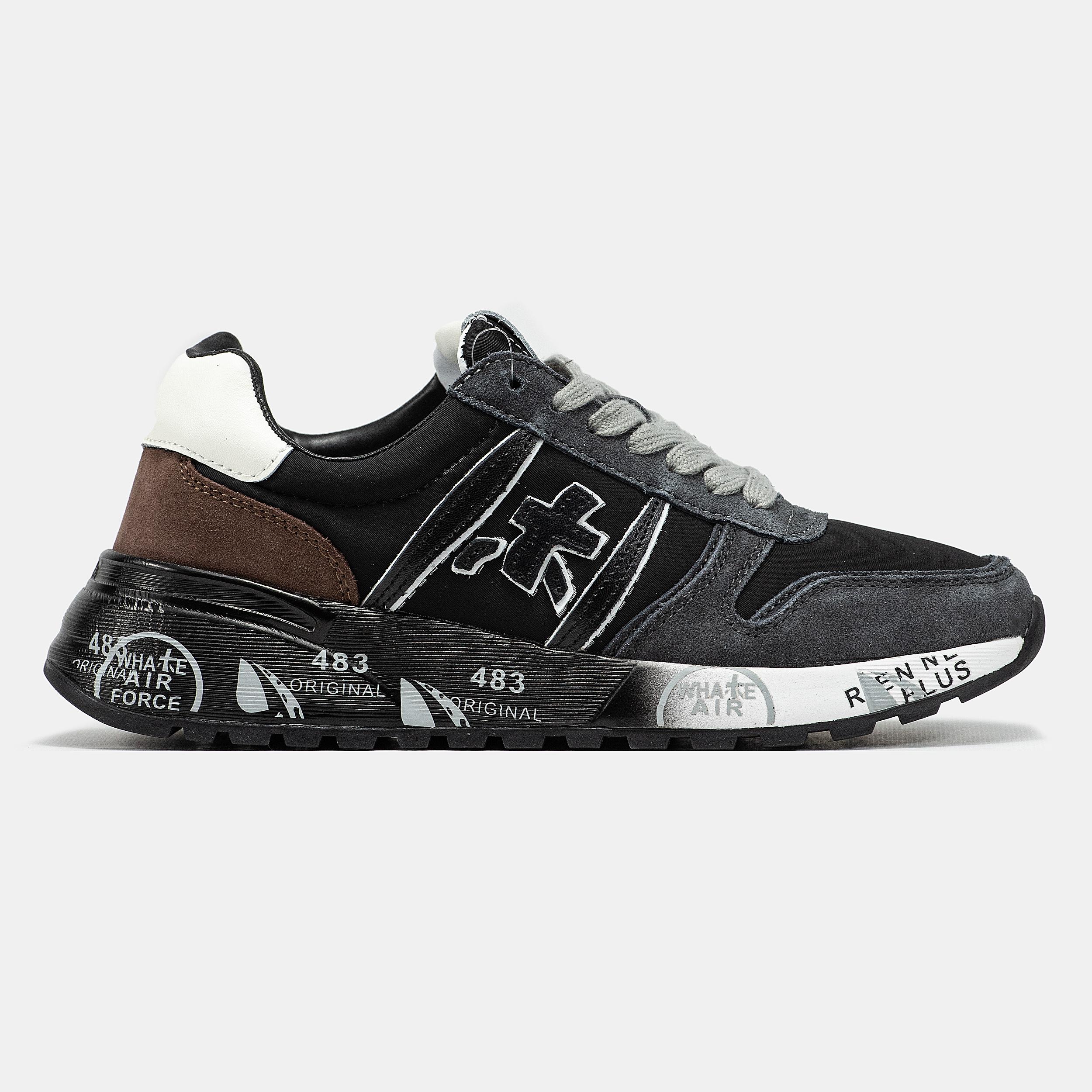 Premiata Lander Black Brown White - изображение 5