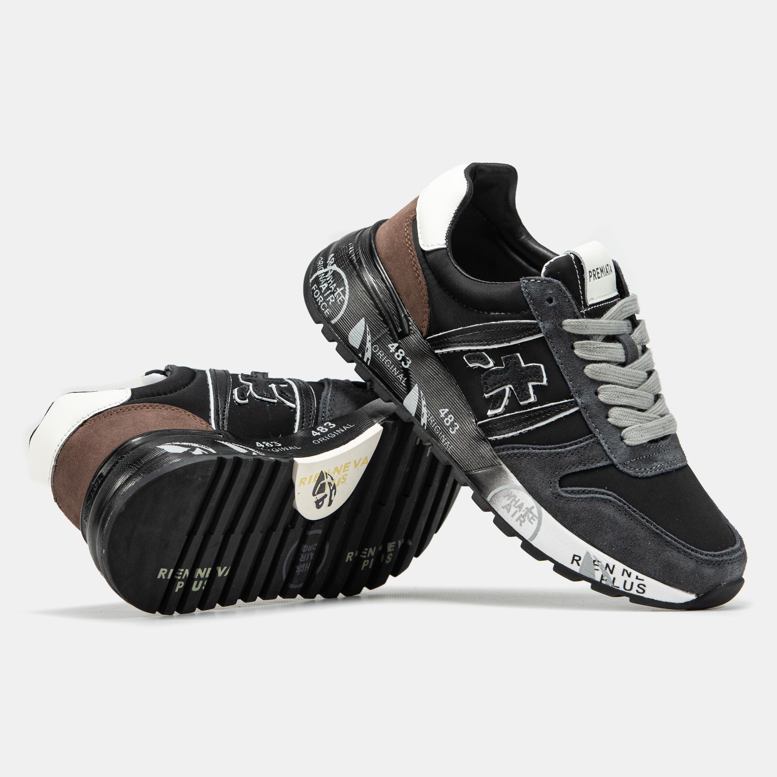 Premiata Lander Black Brown White - изображение 8