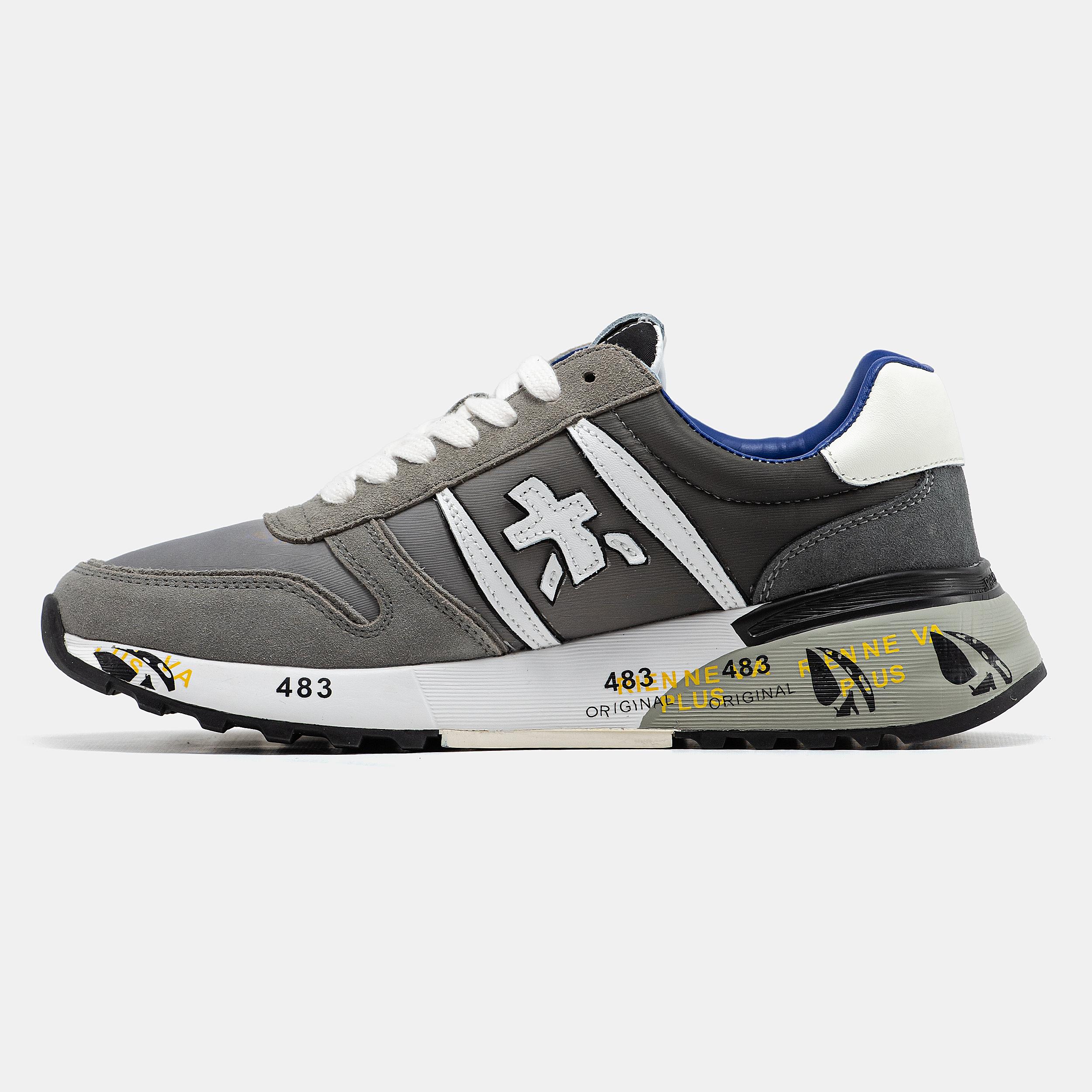 Premiata Lander Grey White Blue - изображение 2