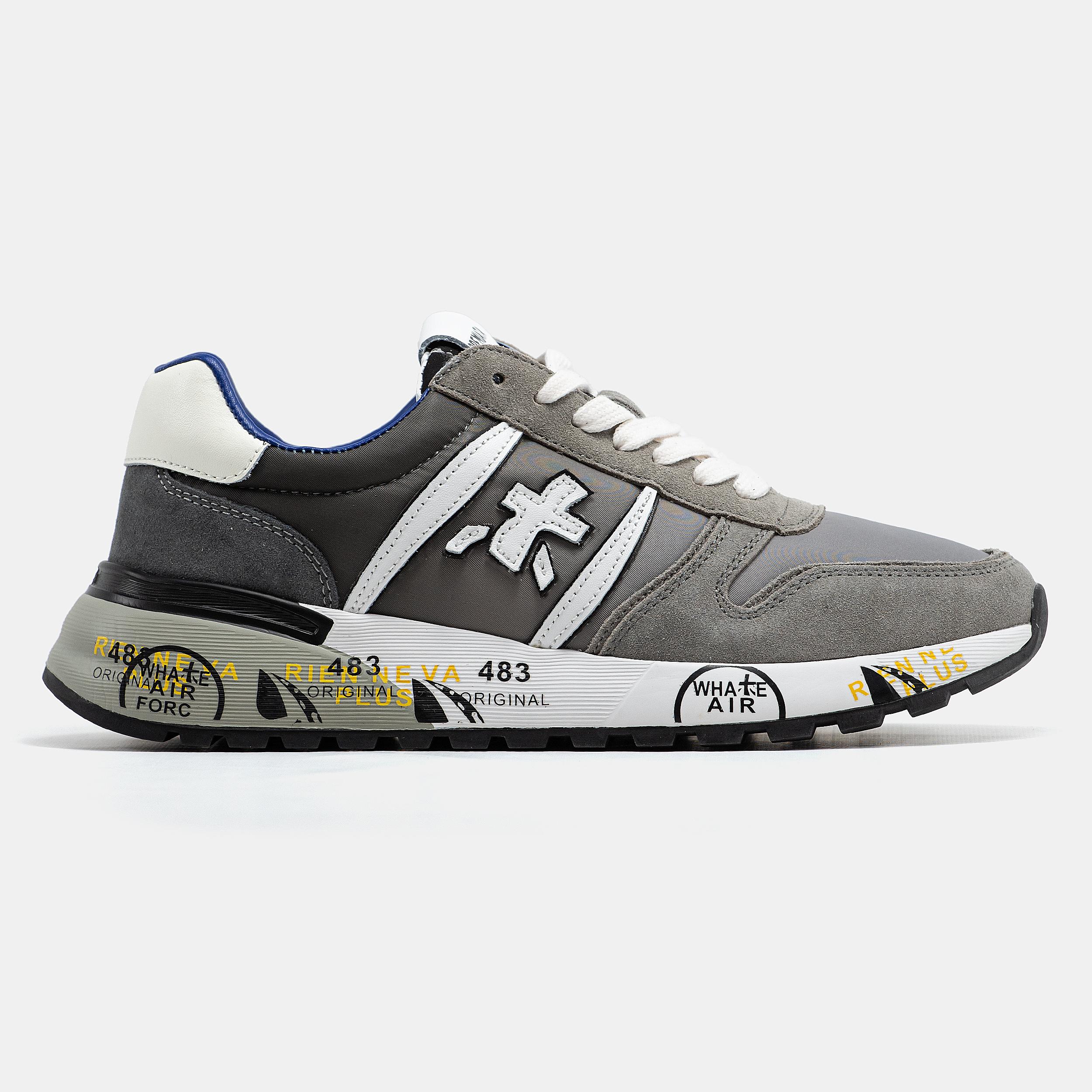 Premiata Lander Grey White Blue - изображение 4