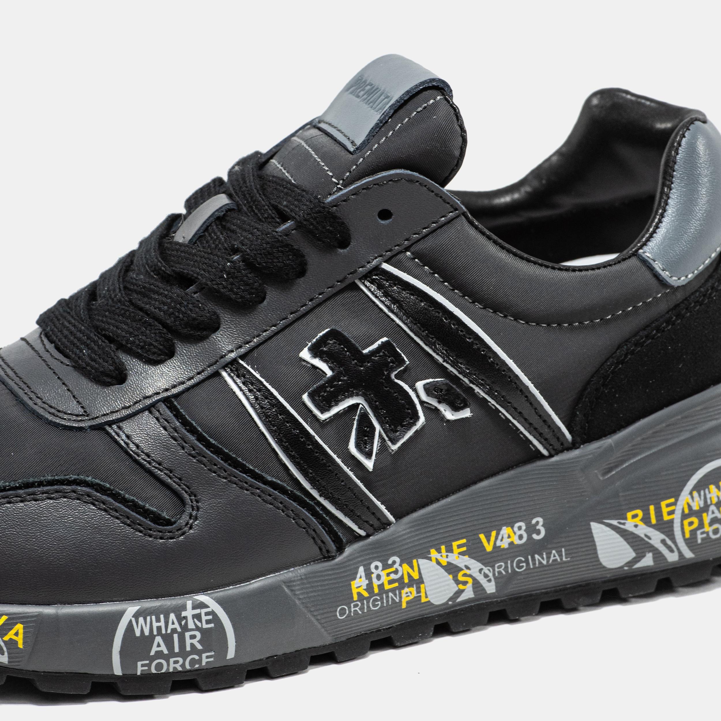 Premiata Lander All Black Grey - изображение 9