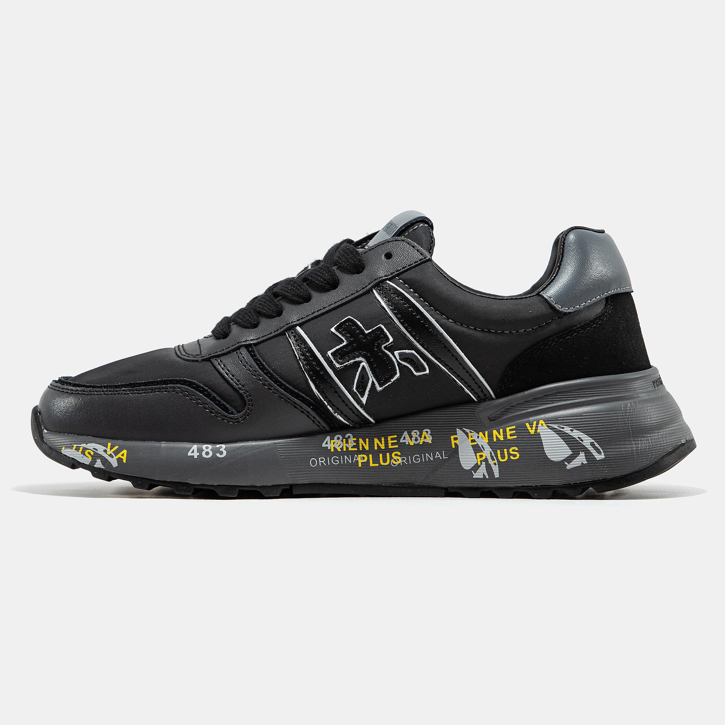 Premiata Lander All Black Grey - изображение 2