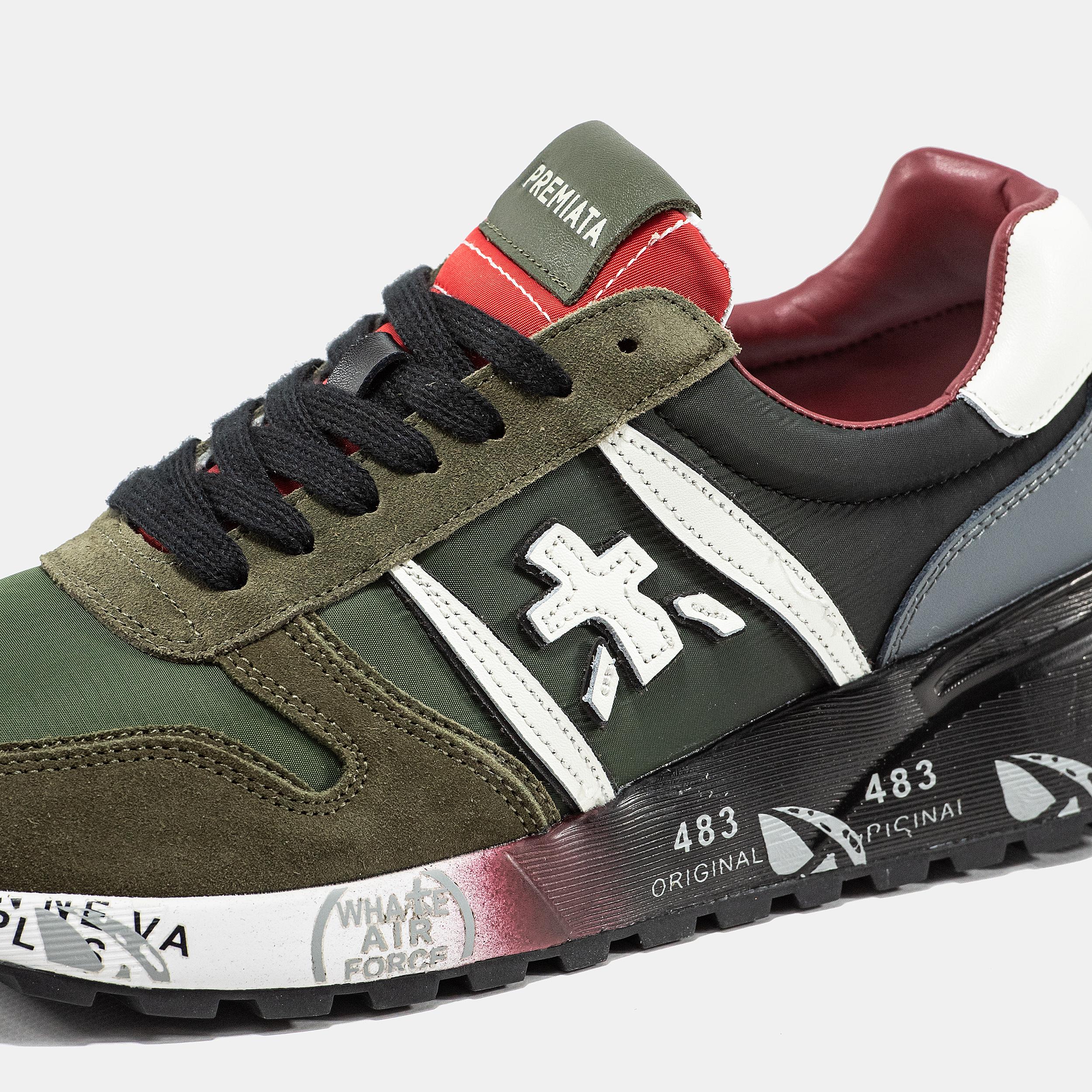 Premiata Lander Military Green Black White - изображение 6