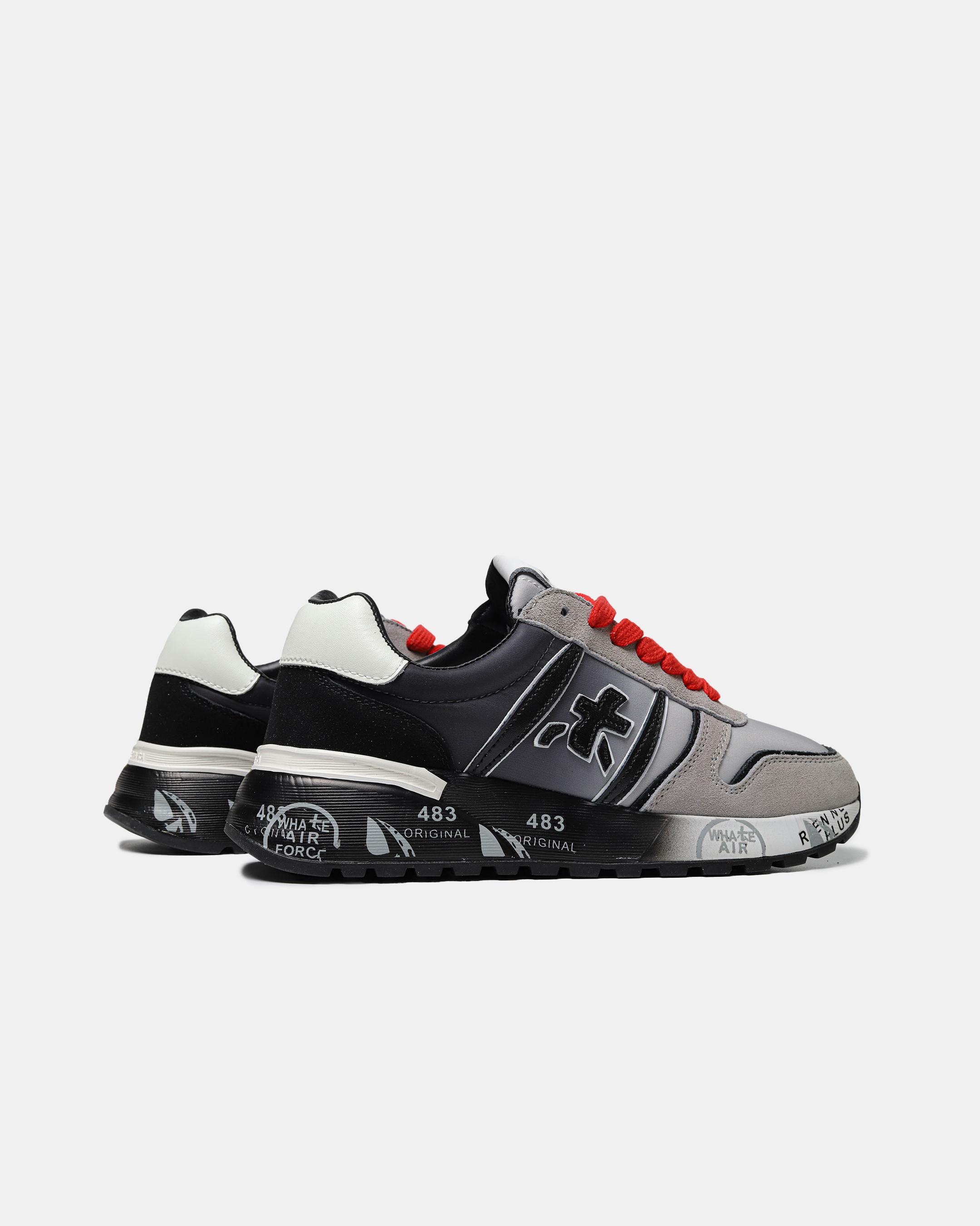 Premiata Lander Grey Black Red - изображение 8