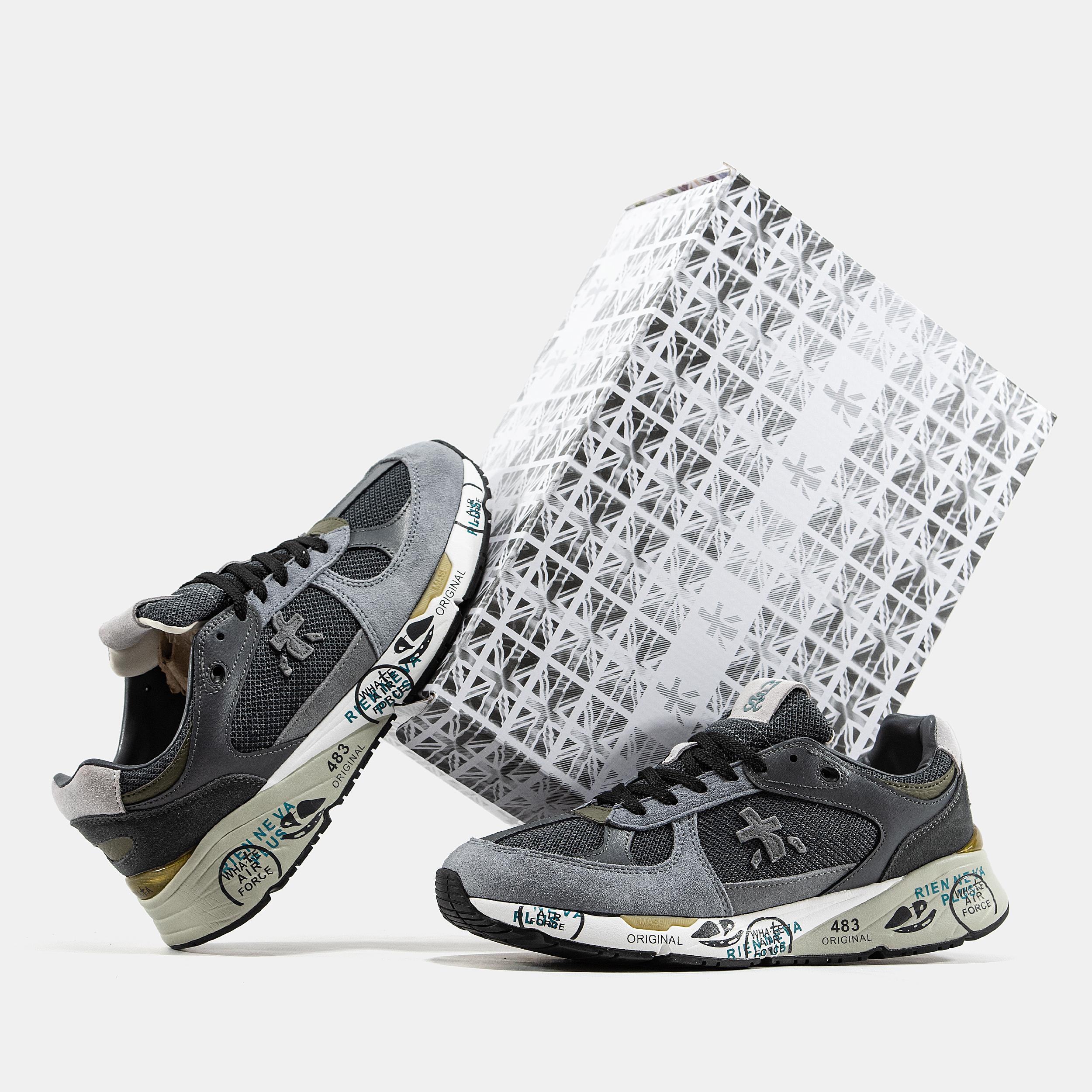 Premiata Mase Grey Black White - изображение 9
