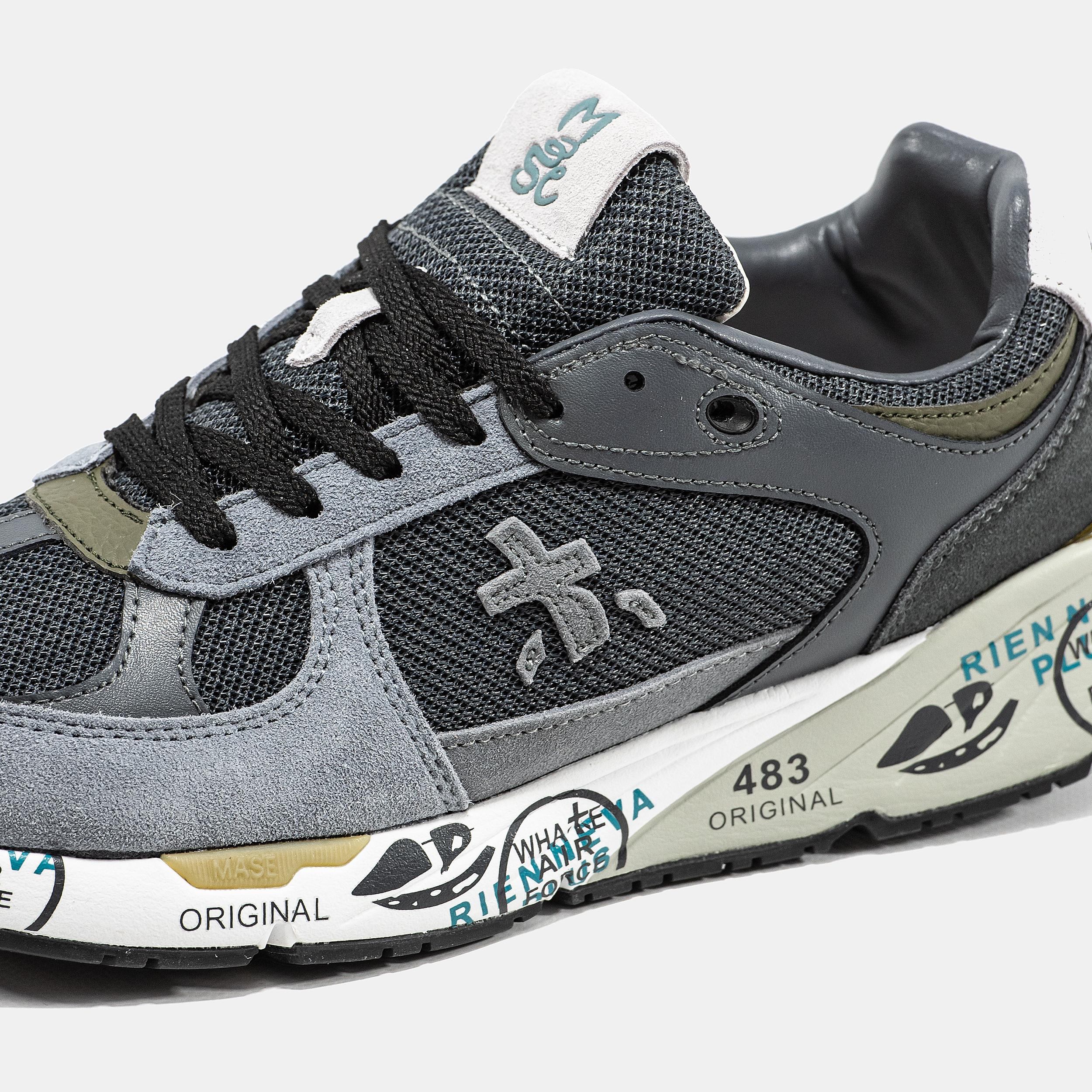 Premiata Mase Grey Black White - изображение 4