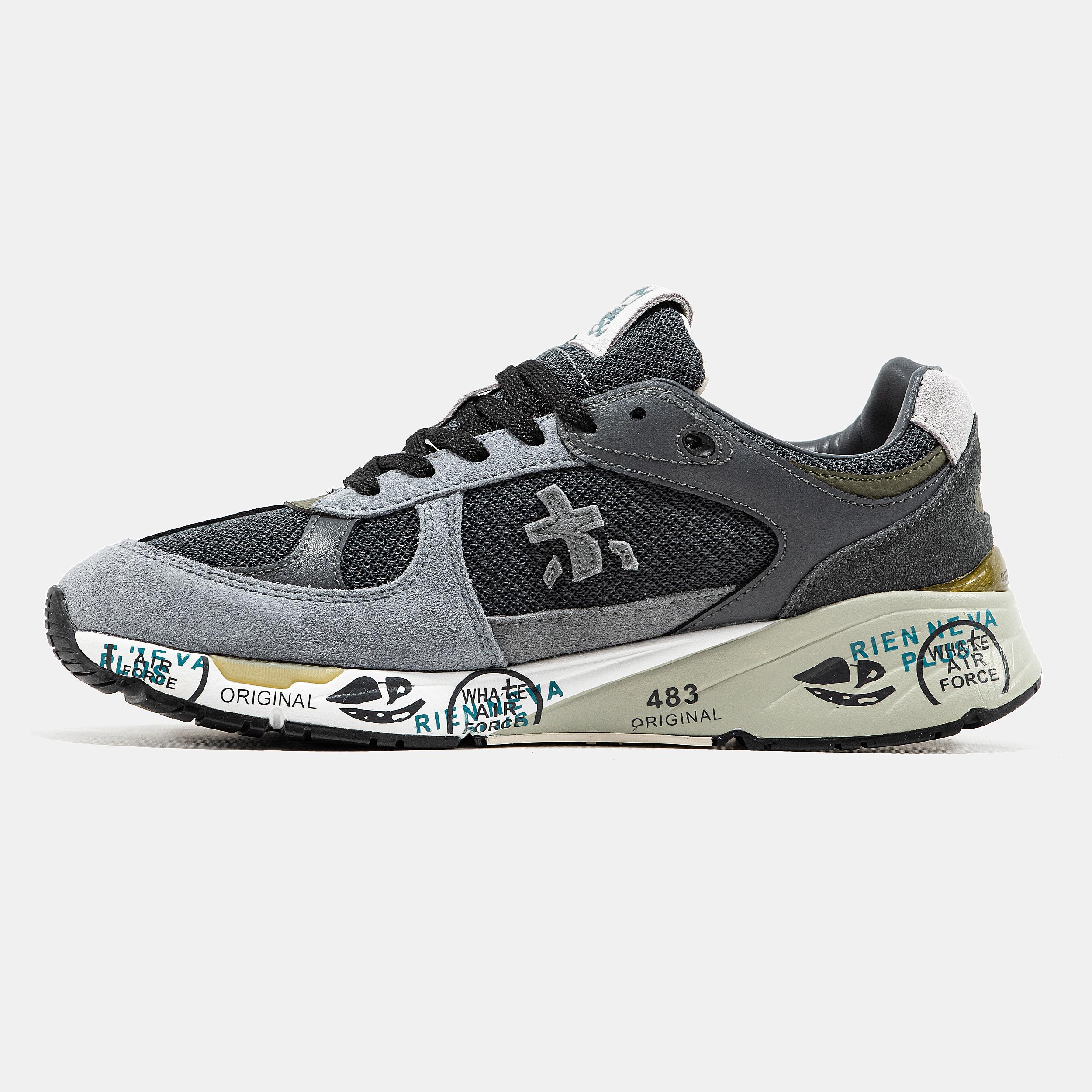Premiata Mase Grey Black White - изображение 6