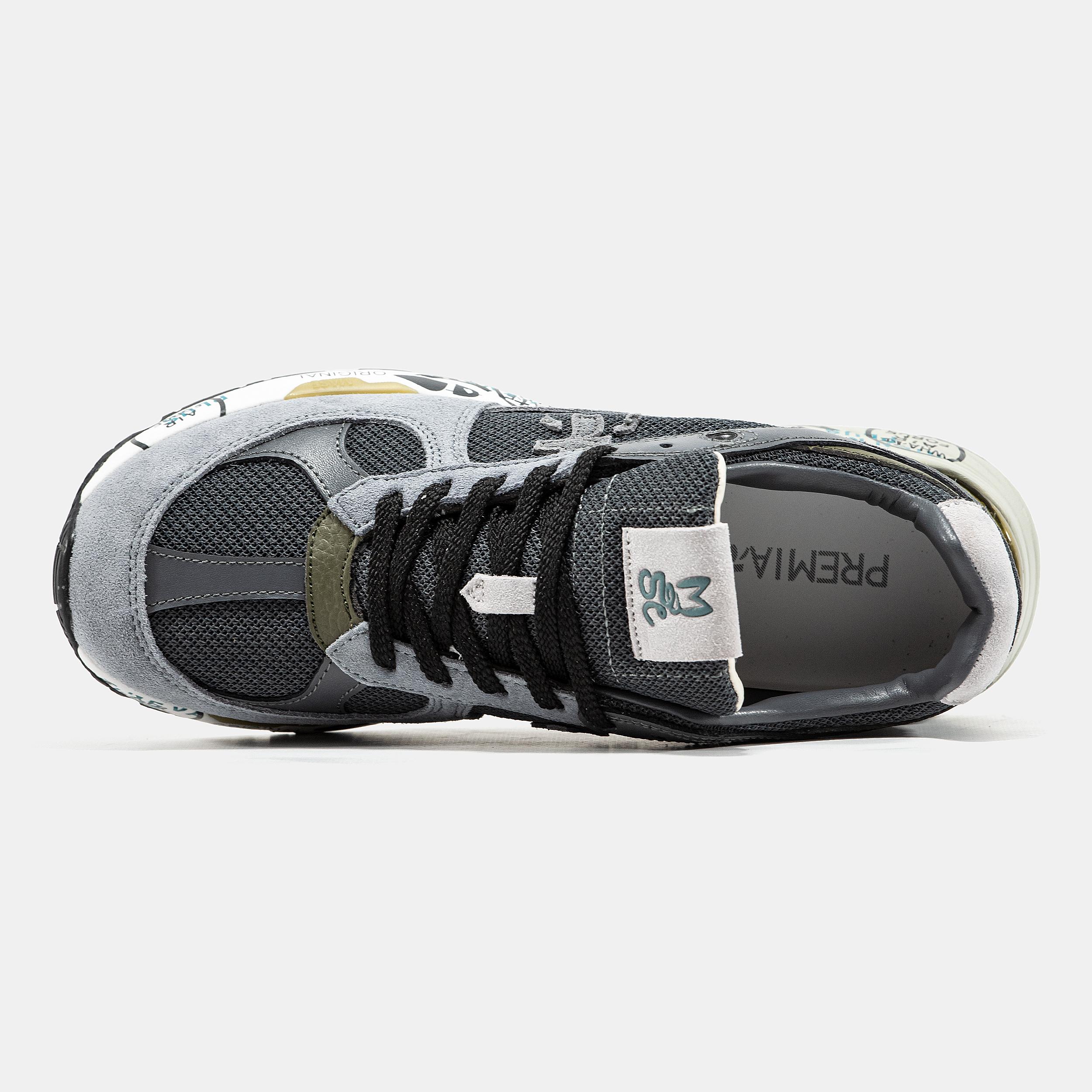 Premiata Mase Grey Black White - изображение 7