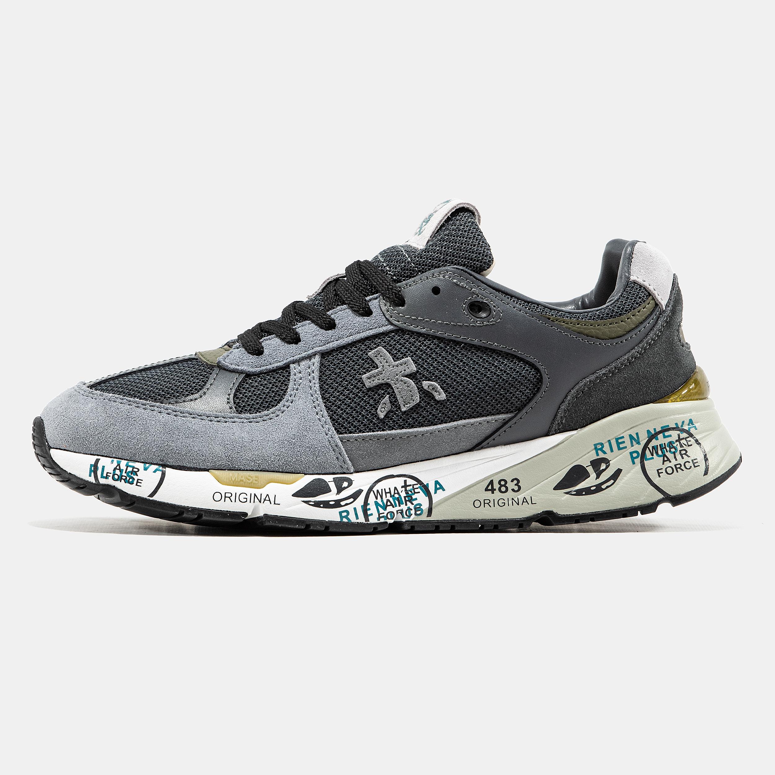 Premiata Mase Grey Black White