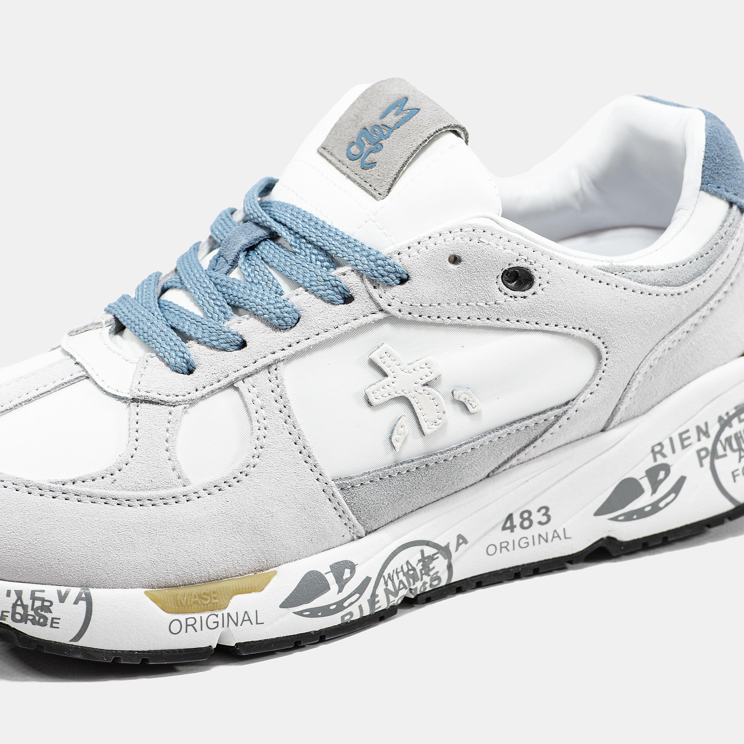 Premiata Mase White Grey Blue - изображение 4