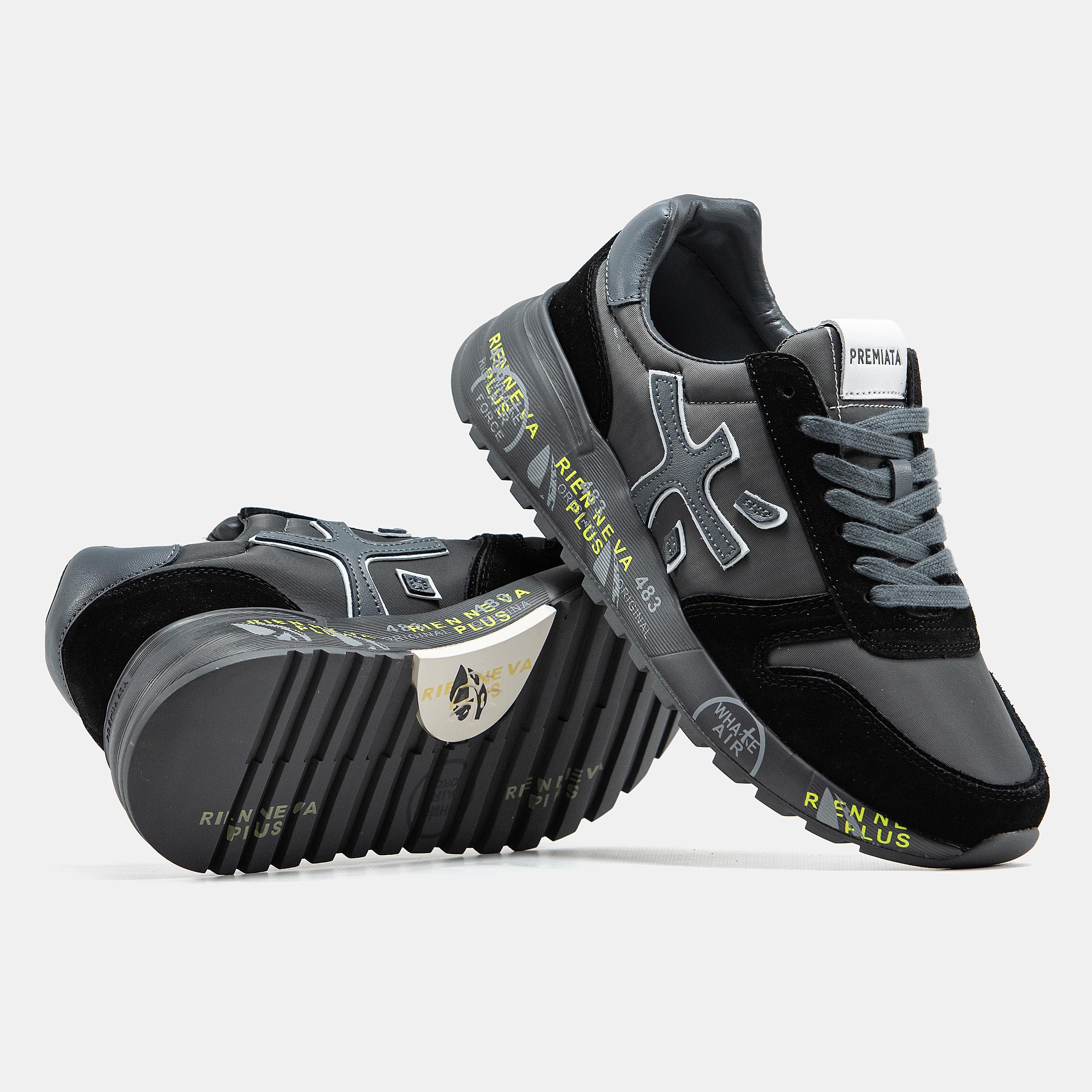 Premiata Mick Black Grey - изображение 7