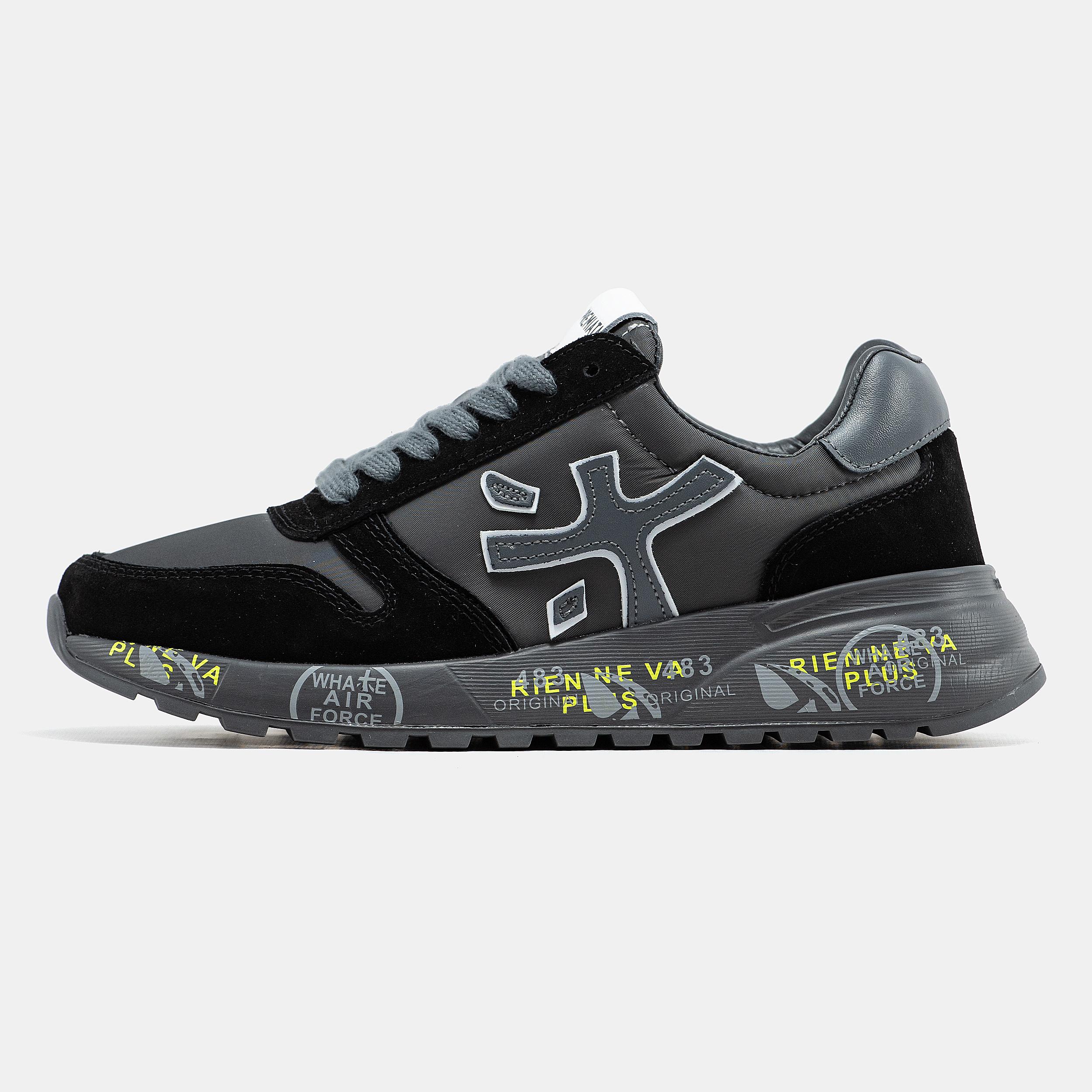 Premiata Mick Black Grey