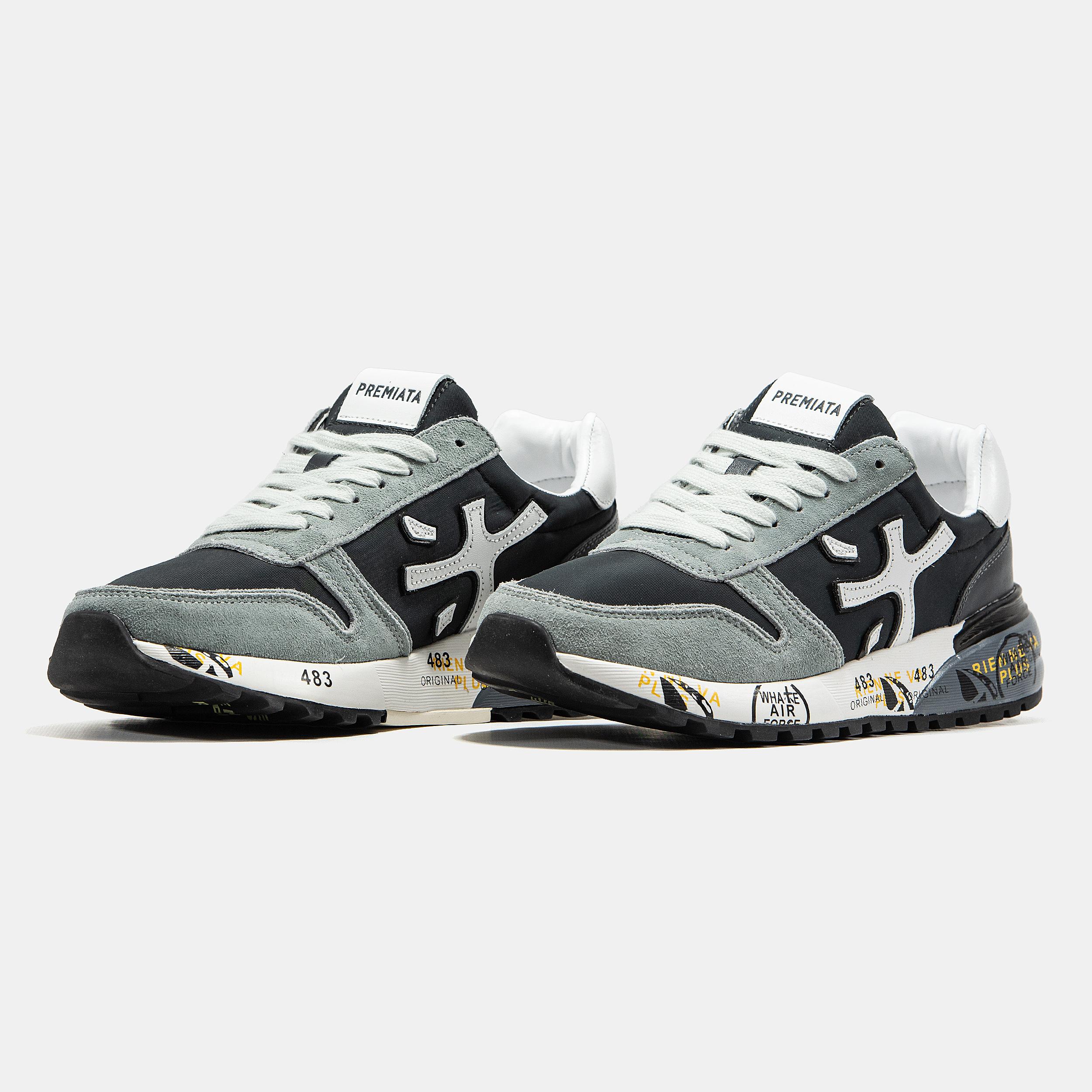 Premiata Mick Black Grey White - изображение 4
