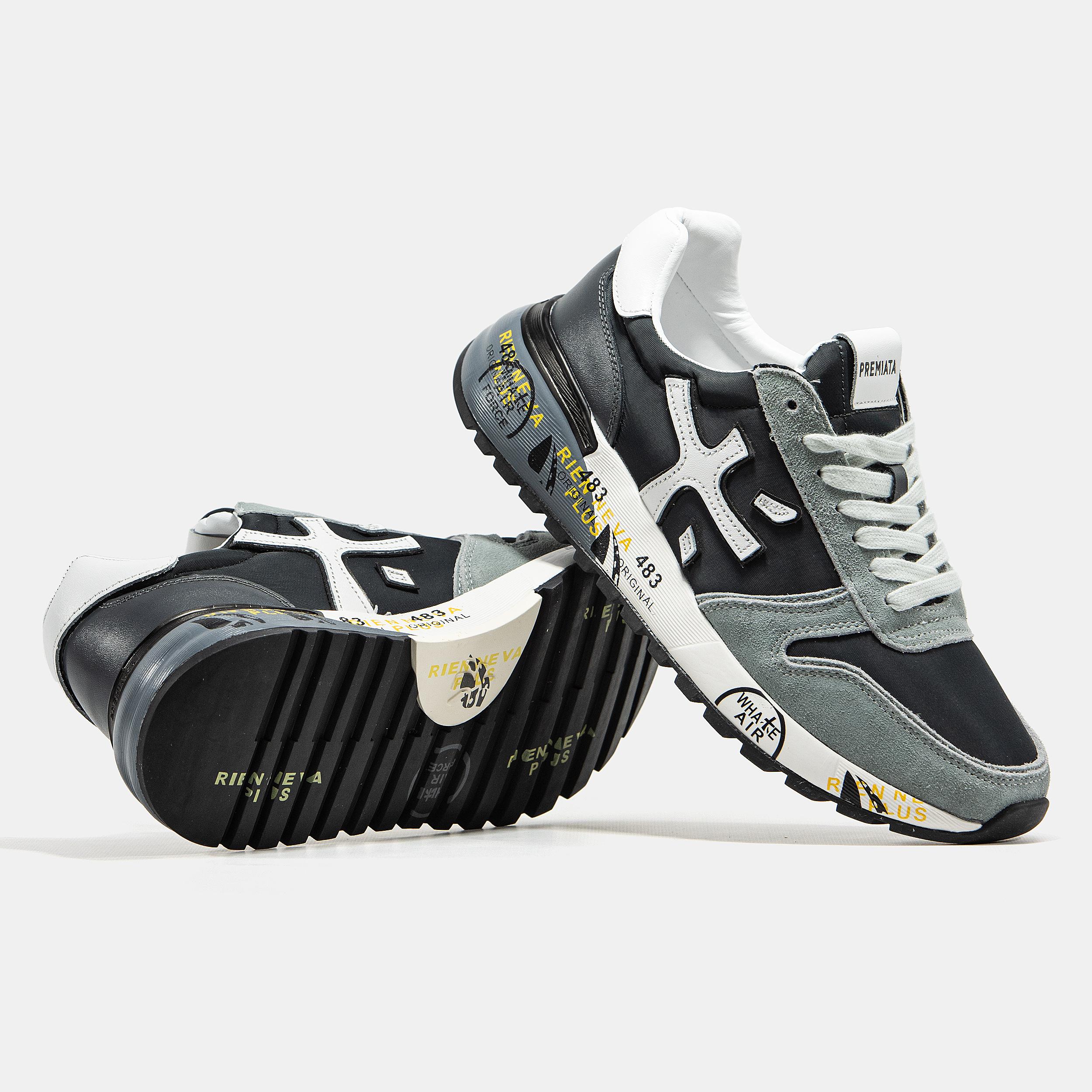Premiata Mick Black Grey White - изображение 5
