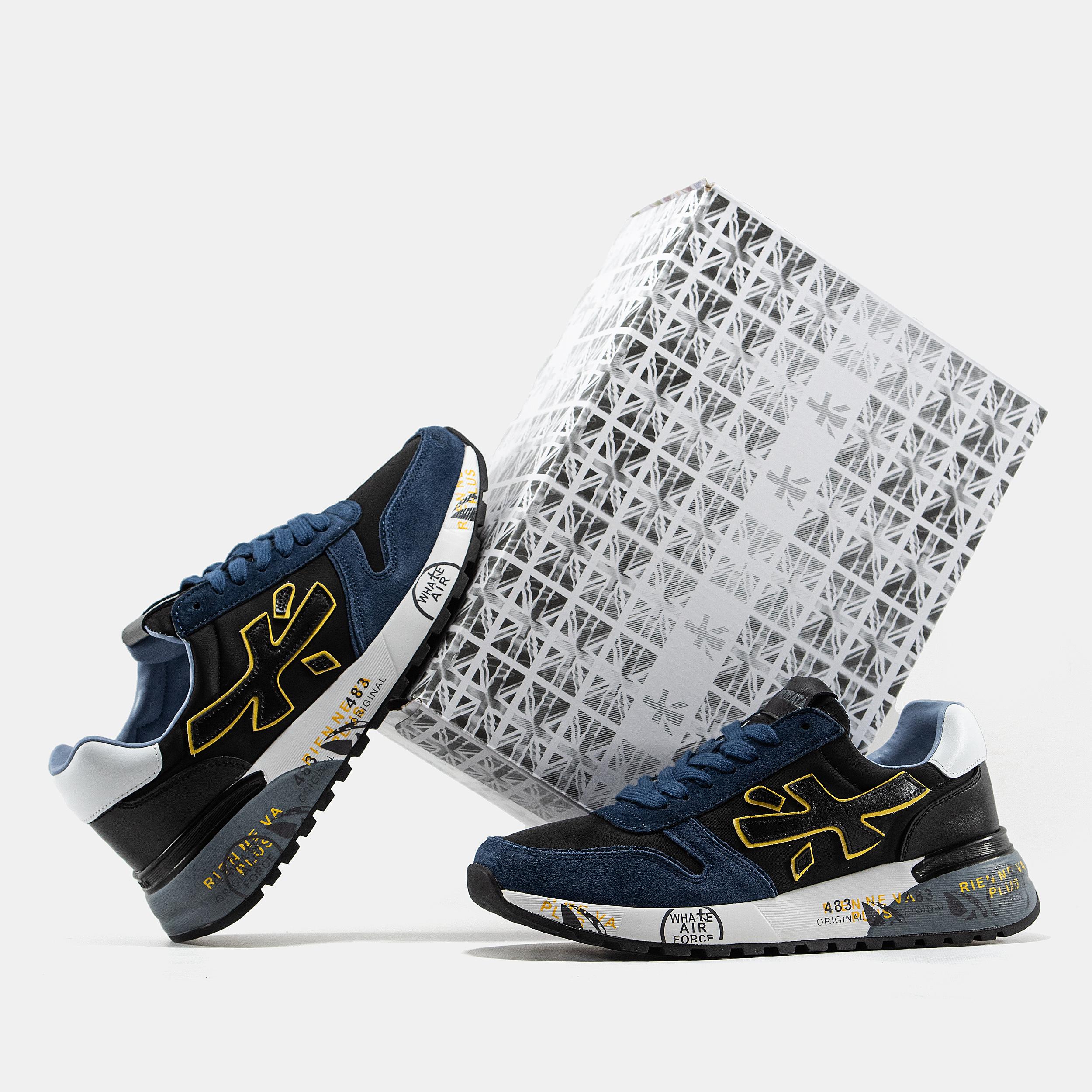 Premiata Mick Blue Black Yellow - изображение 9