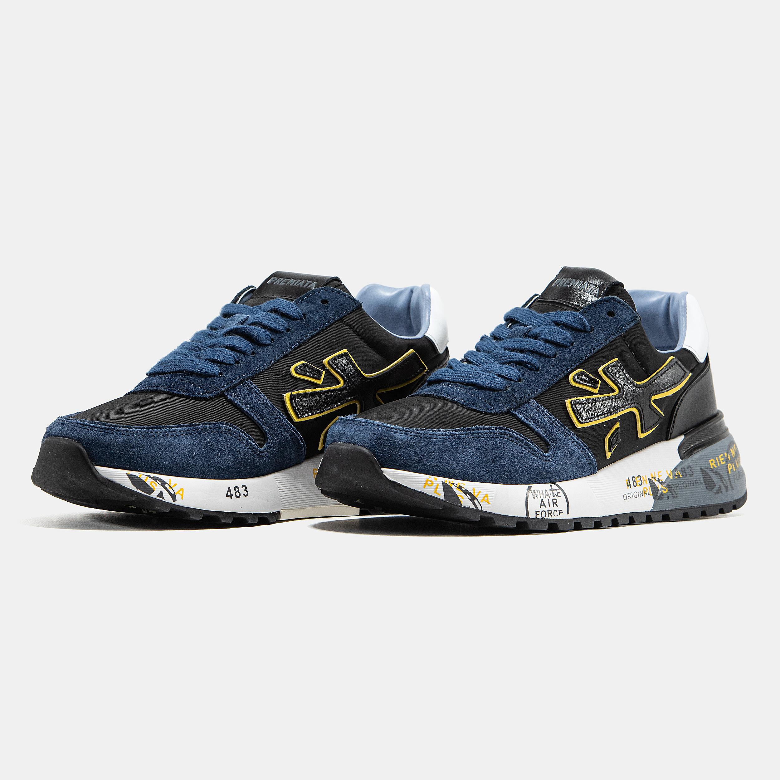 Premiata Mick Blue Black Yellow - изображение 6