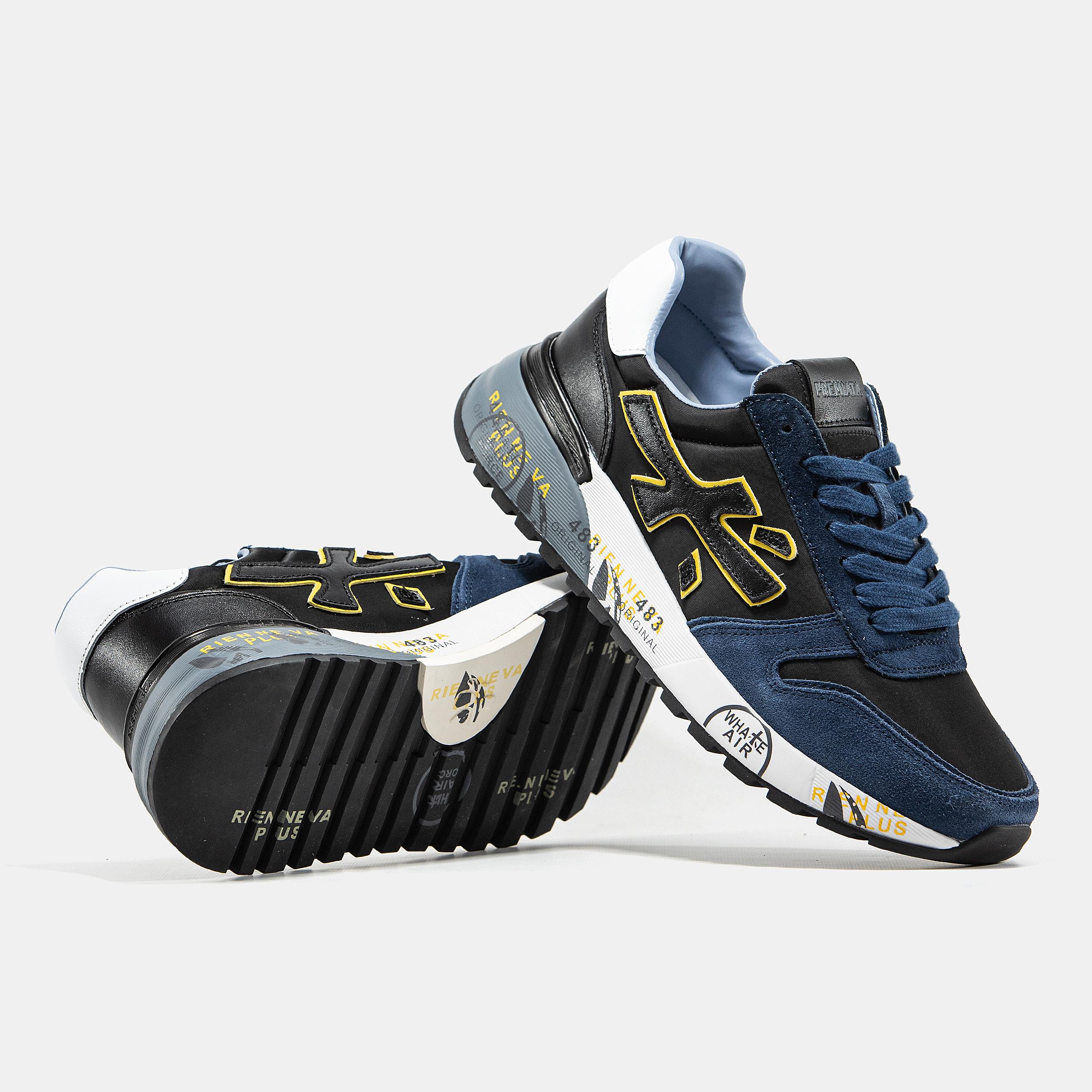 Premiata Mick Blue Black Yellow - изображение 7