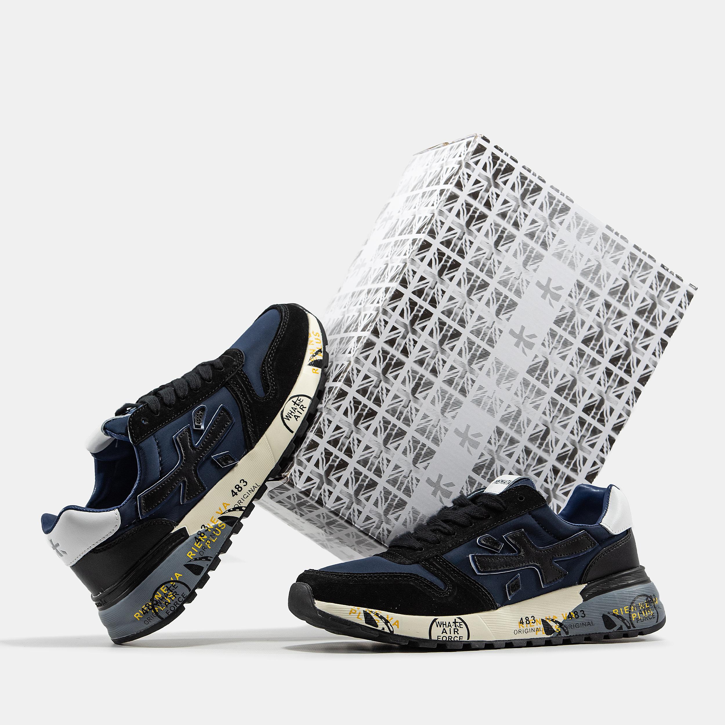 Premiata Mick Navy Black White - изображение 8