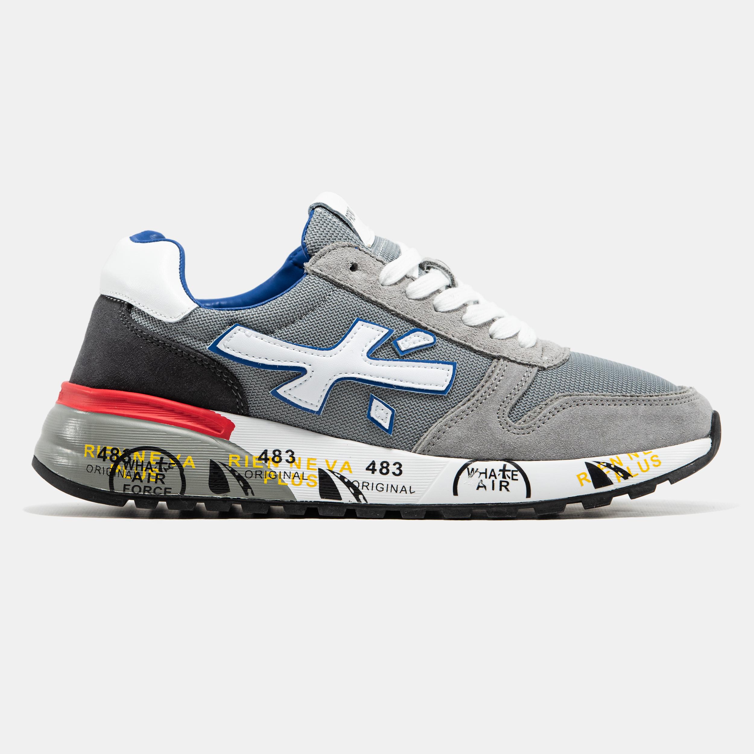 Premiata Mick Grey Blue Red - изображение 4