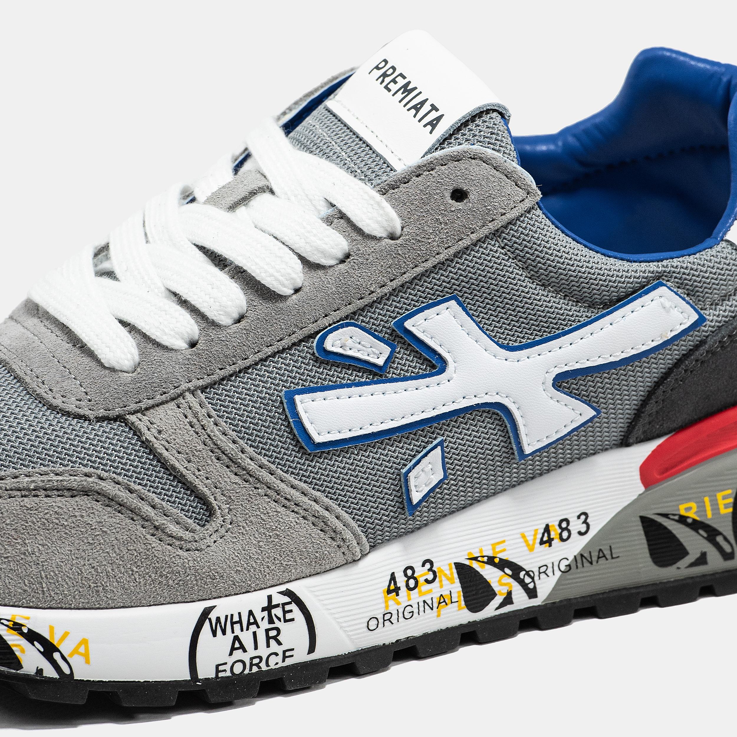 Premiata Mick Grey Blue Red - изображение 8