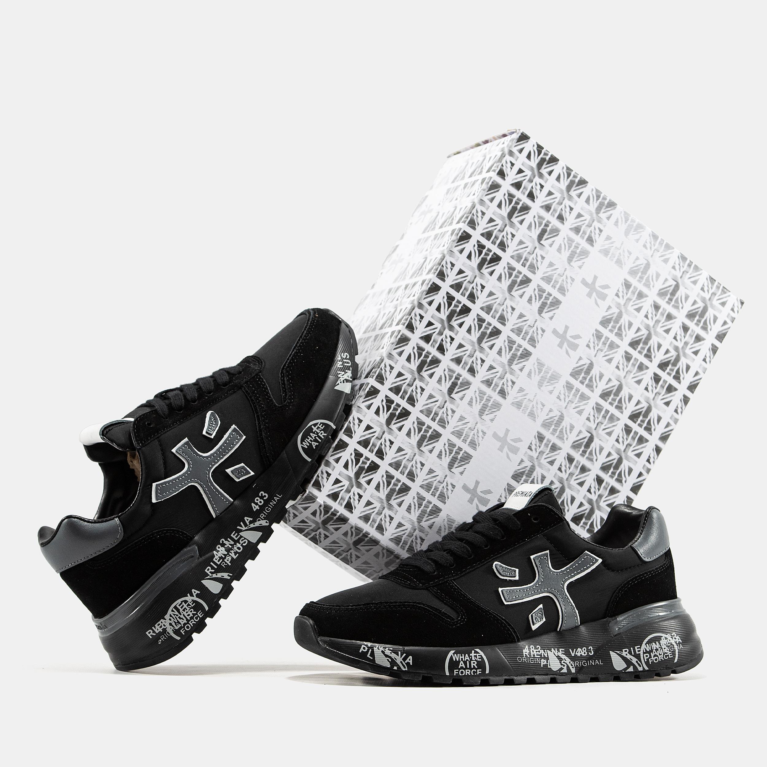 Premiata Mick Black Grey Reflective - изображение 9