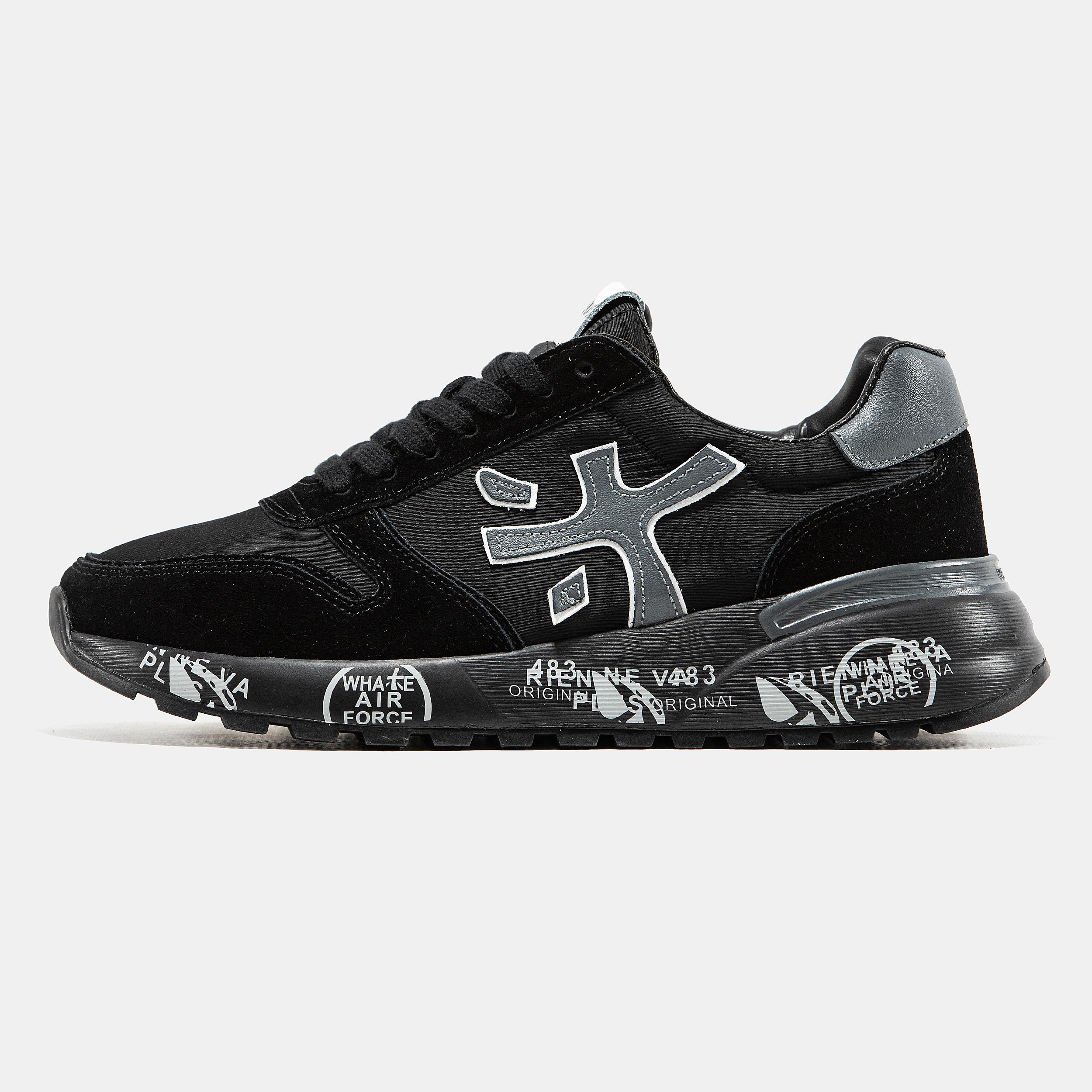 Premiata Mick Black Grey Reflective
