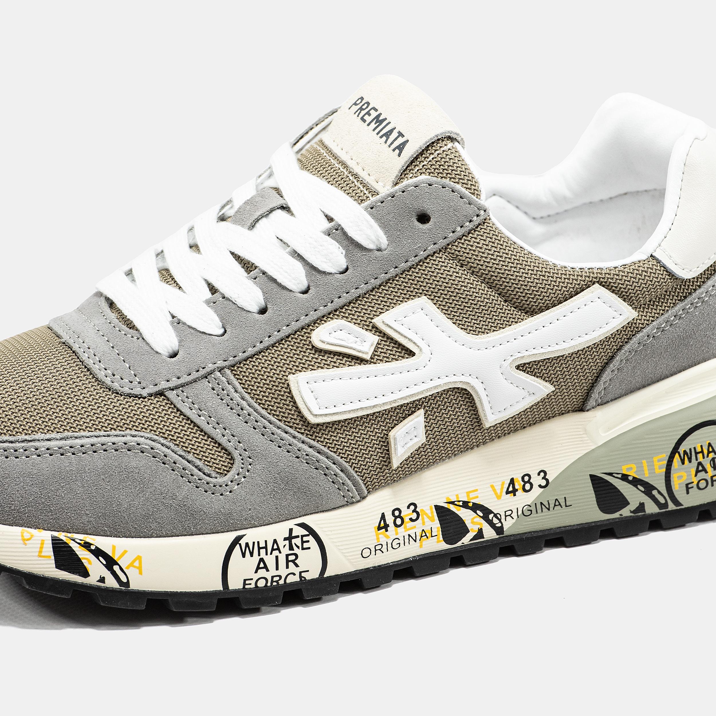 Premiata Mick Grey Beige White - изображение 7