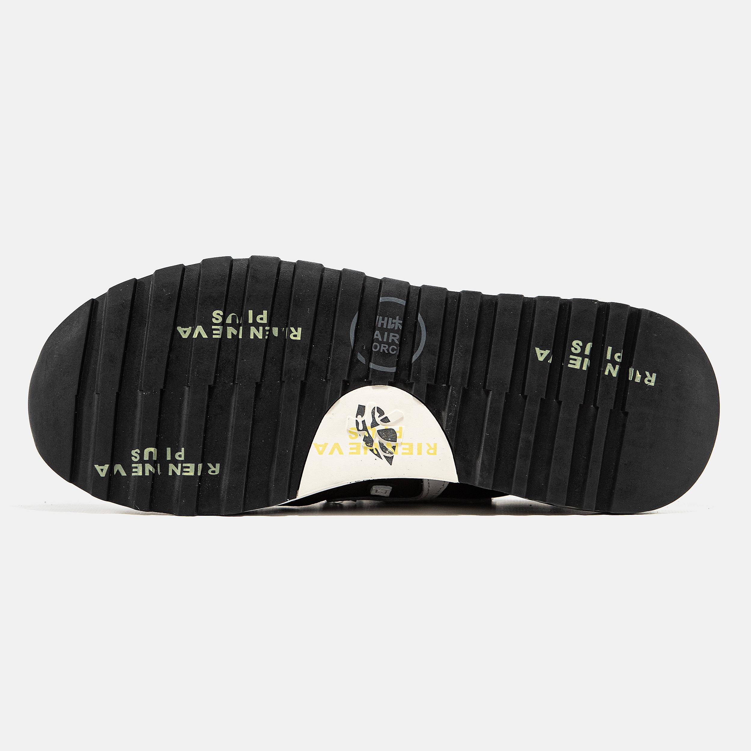 Premiata Mick Black White Grey Sole - изображение 1