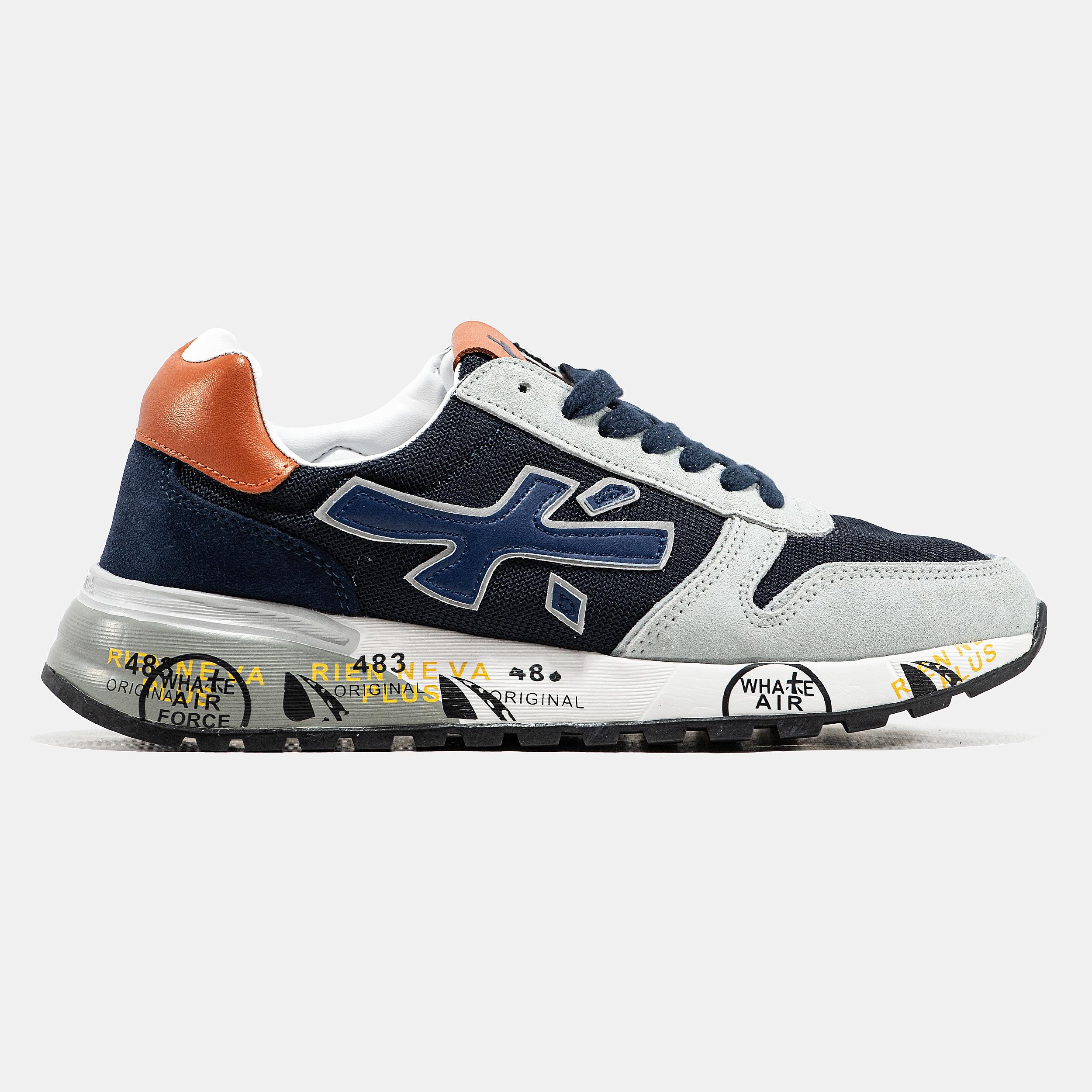 Premiata Mick Navy Grey Orange - изображение 3